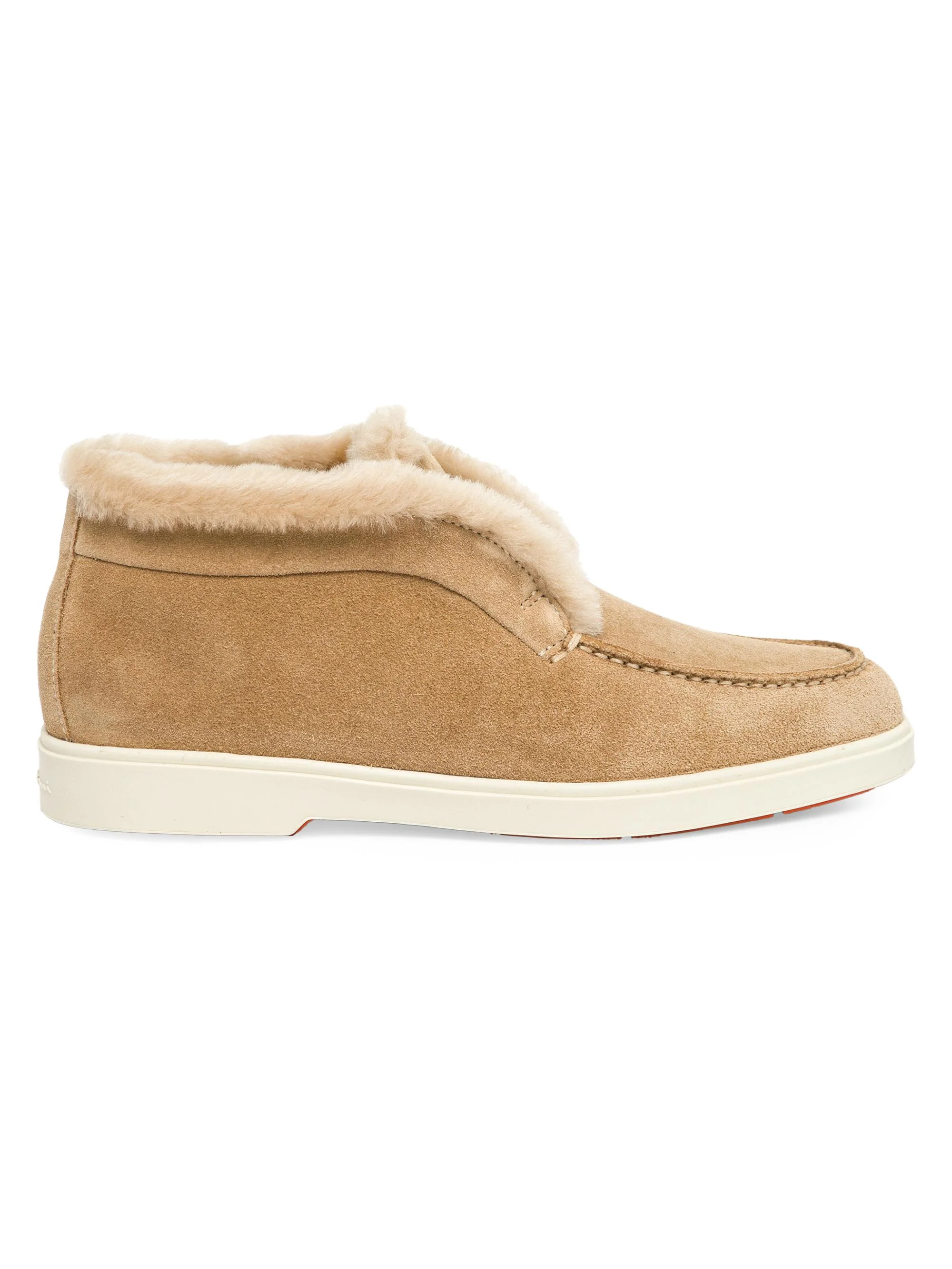 Women's Fortune Suede Ankle Boots - Light Brown - 1