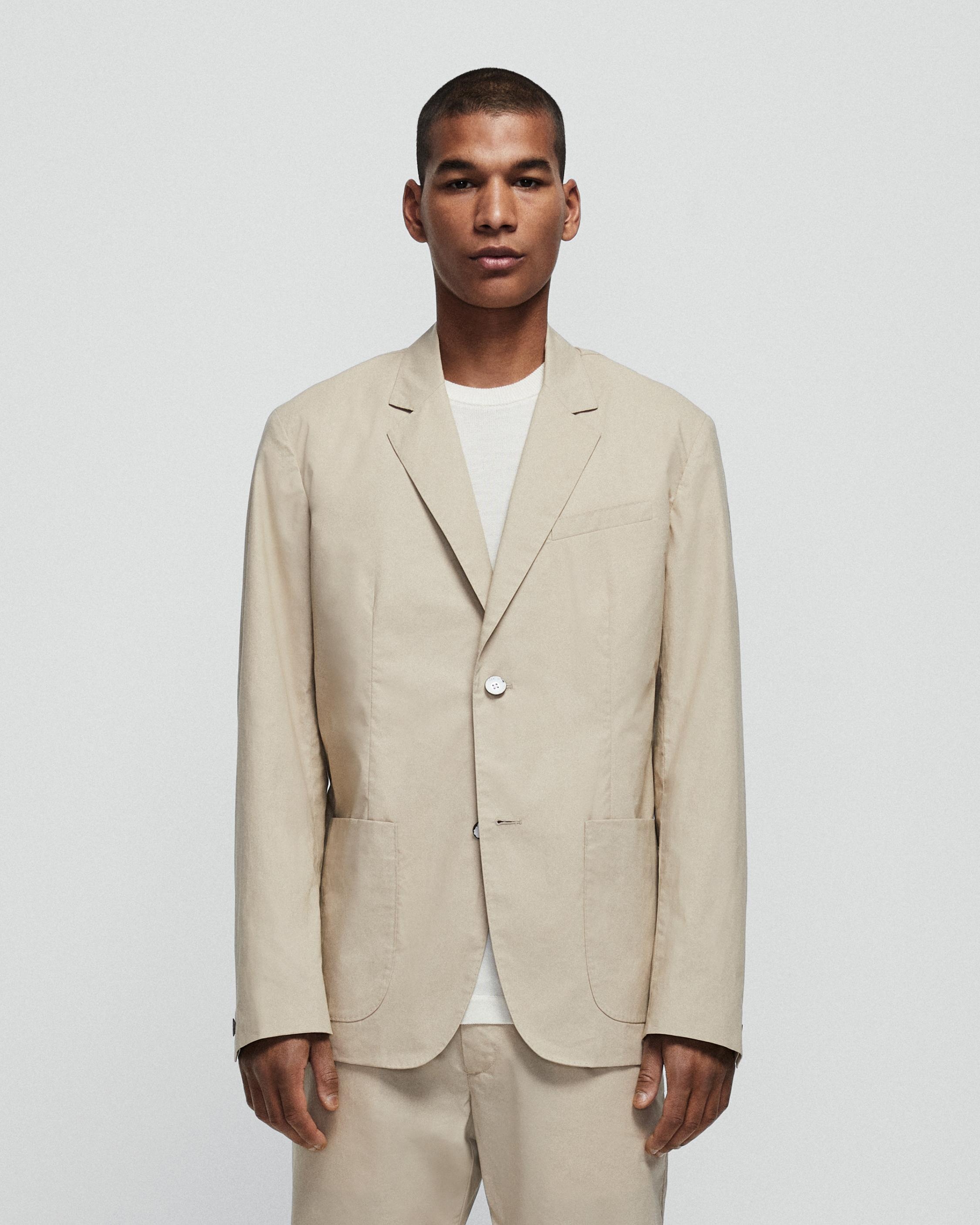 Shift Paper Cotton Blazer
Slim Fit Blazer - 4