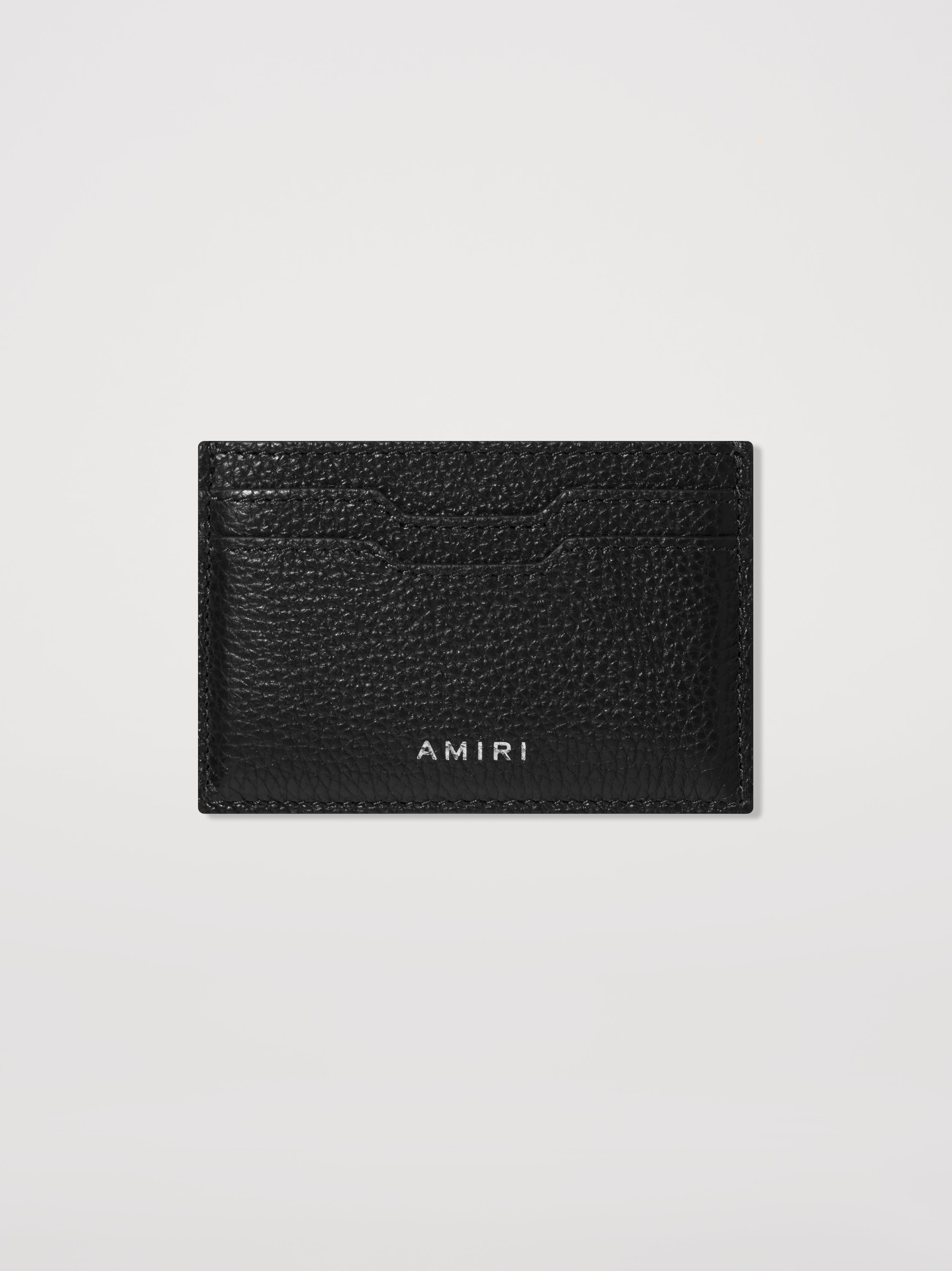ICONIC EMBOSSED LEATHER CARD HOLDER - 2