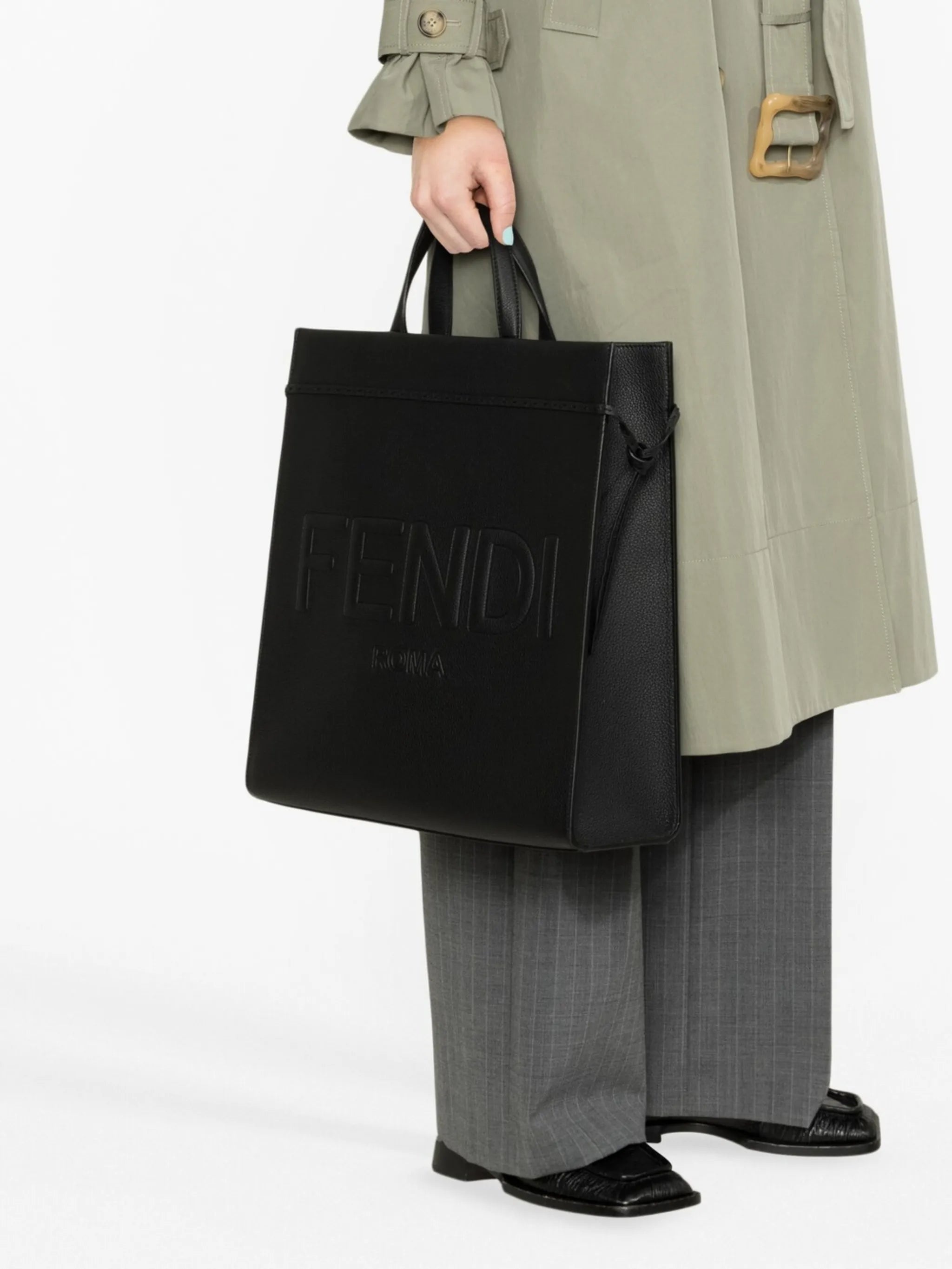Medium Go To Leather Tote Bag - 6