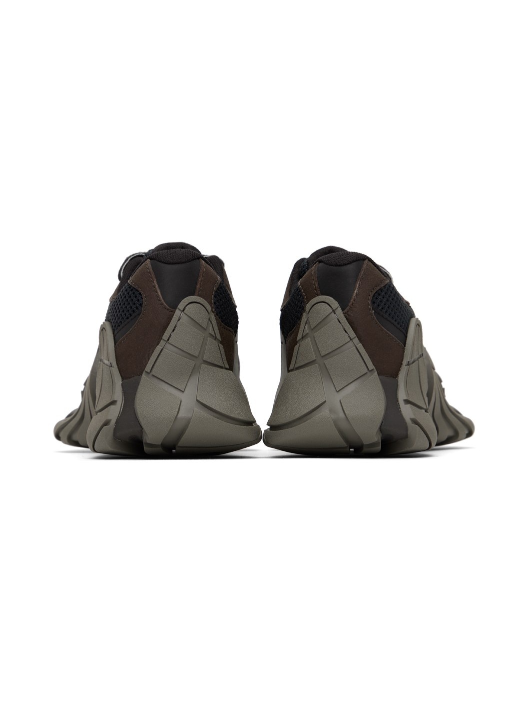 Brown & Gray Tormenta Sneakers - 2