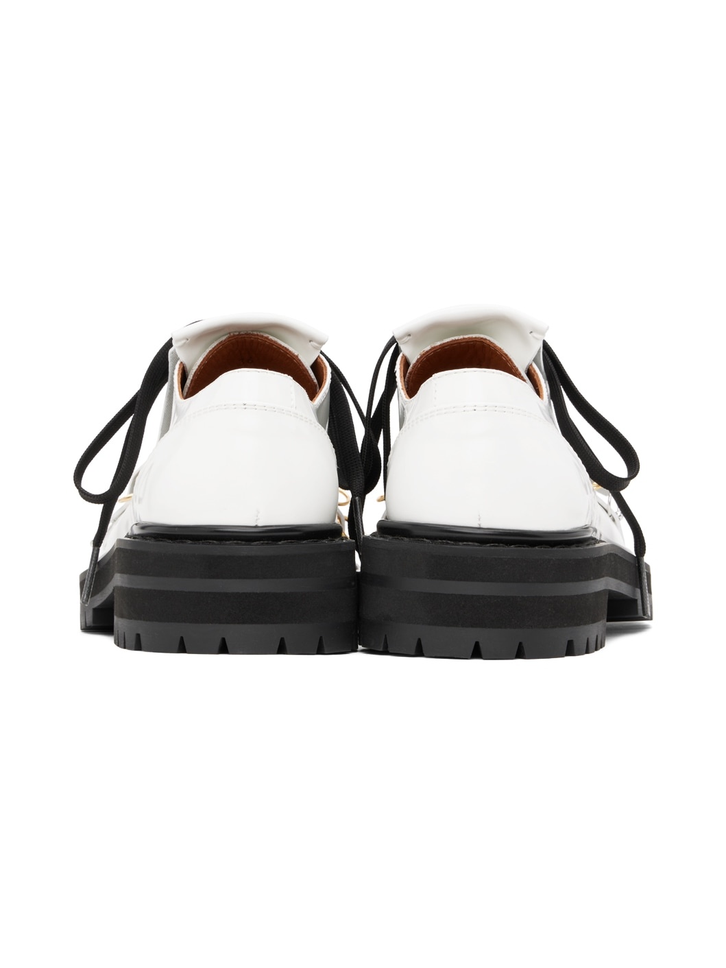 White Dada Derbys - 2