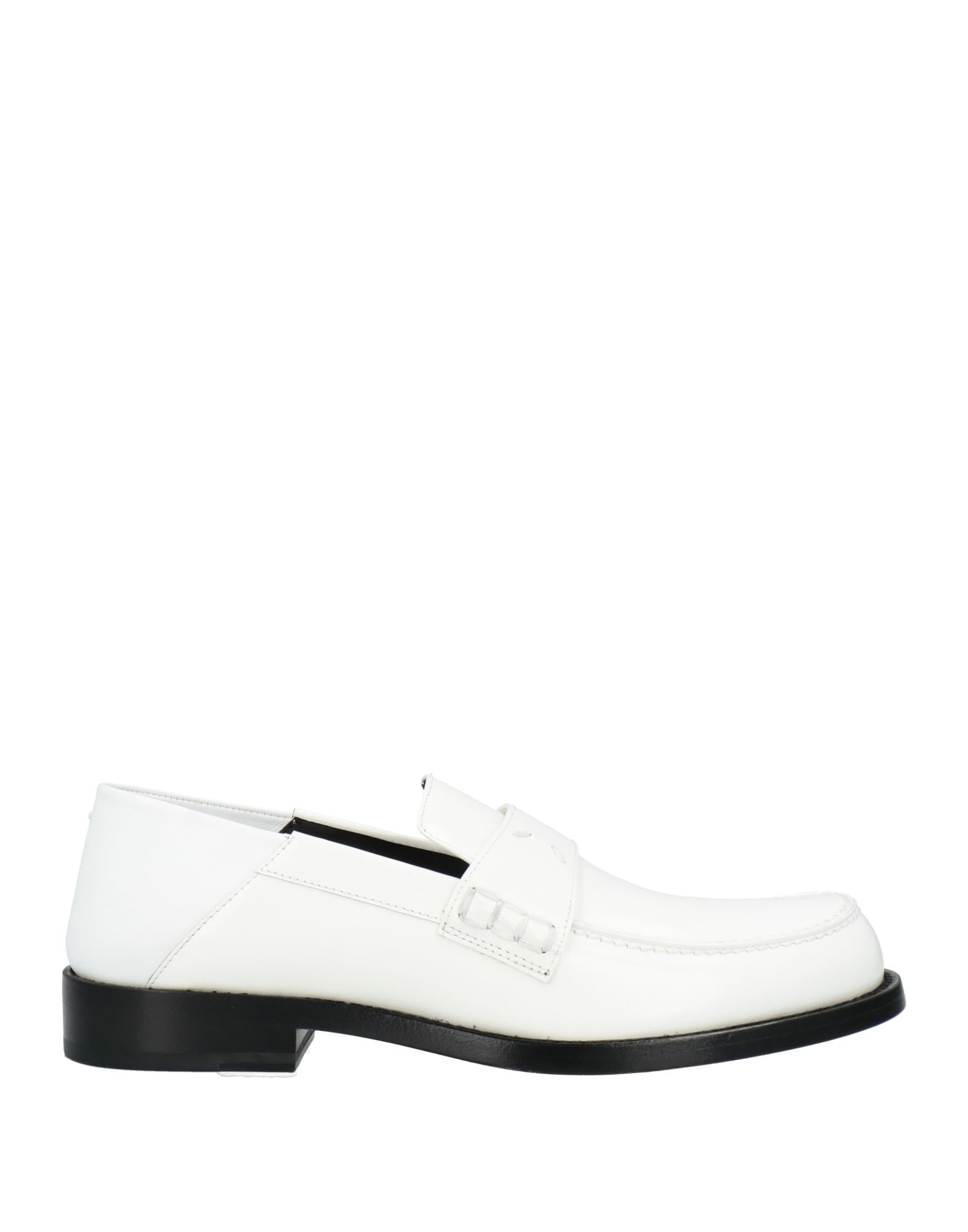 White Women's Loafers - 1