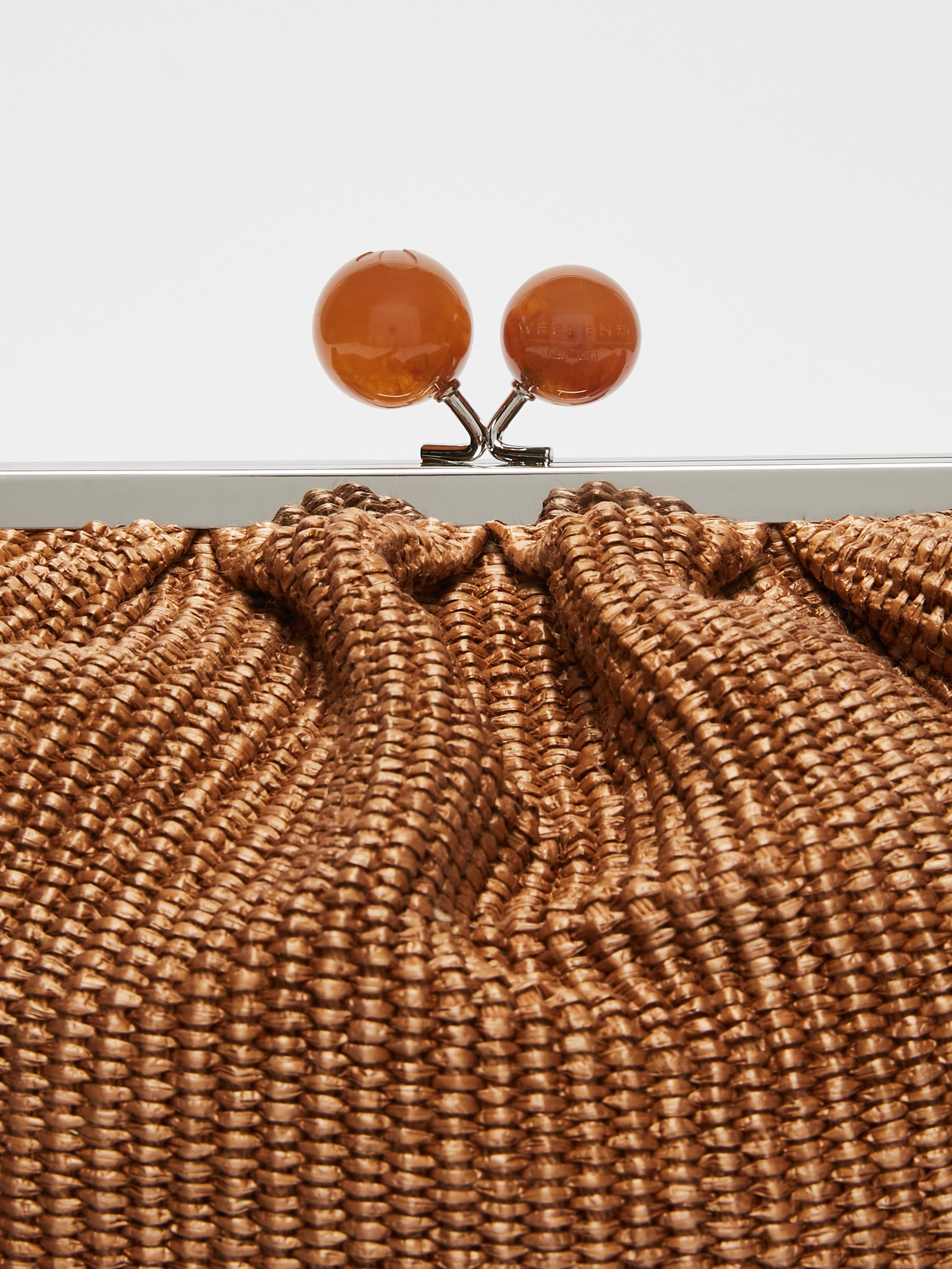 FORTUNA Medium raffia-look Pasticcino Bag - 5