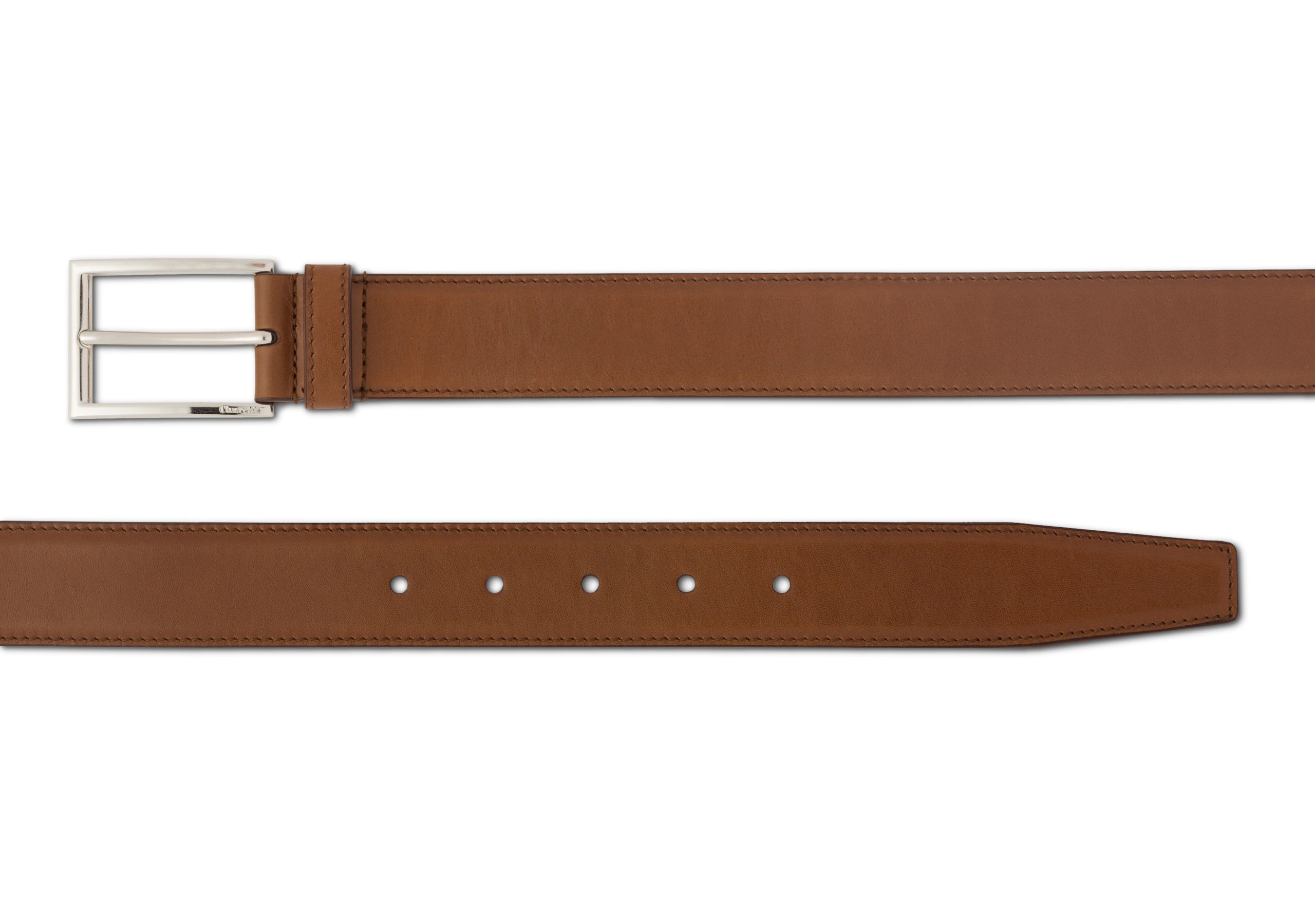 Elongated buckle belt
Nevada Leather Walnut - 2