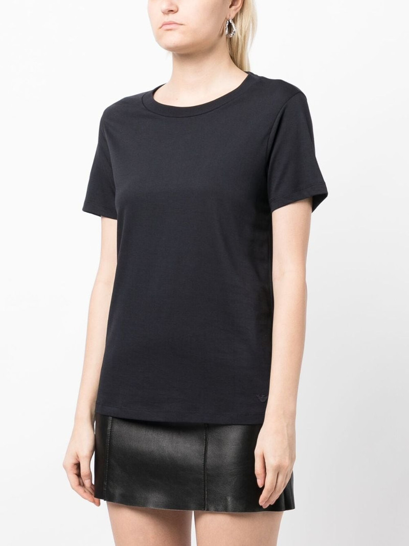 round-neck cotton T-shirt 3