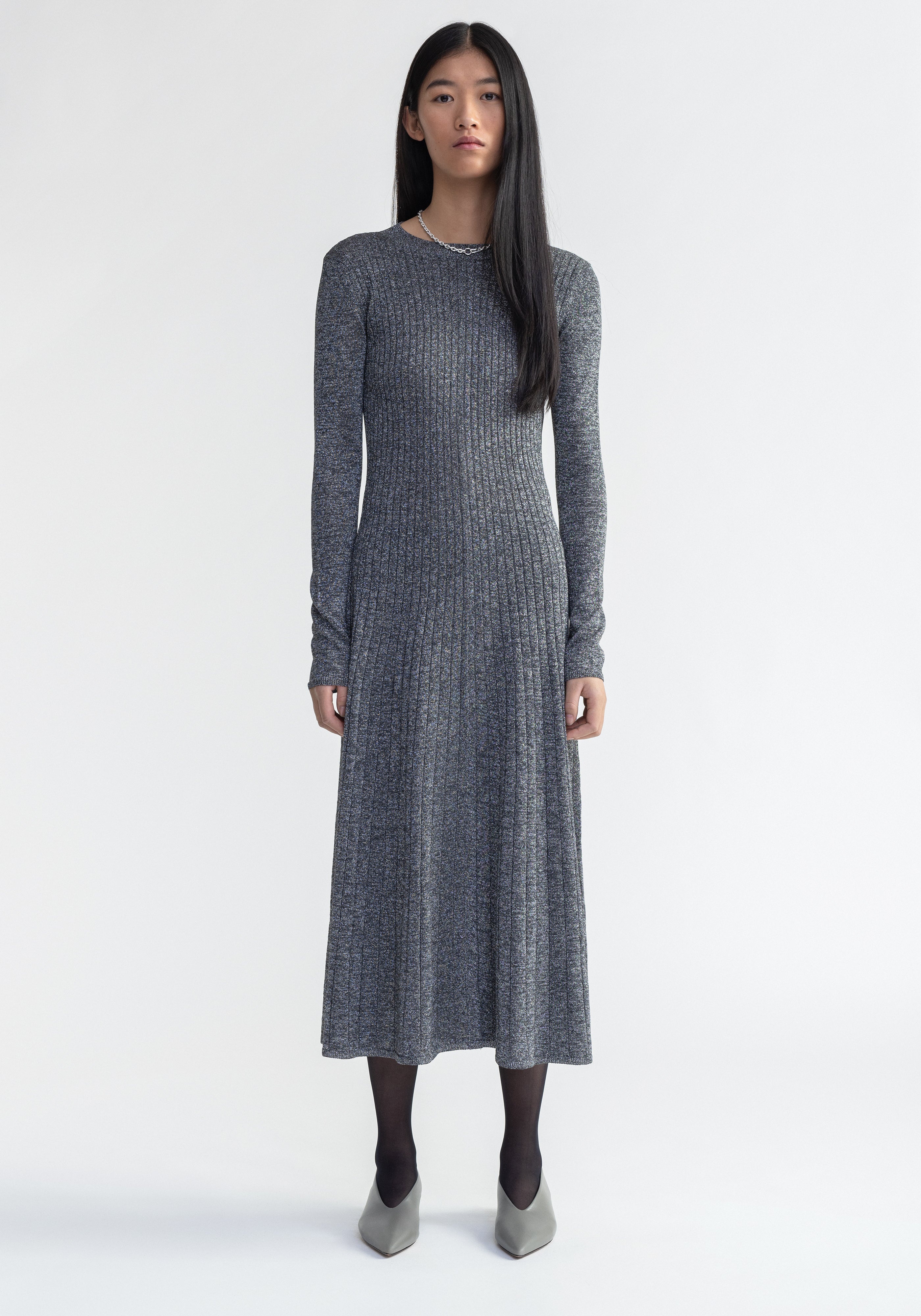 PAVLOVA
Sparkly ribbed midi dress - 2