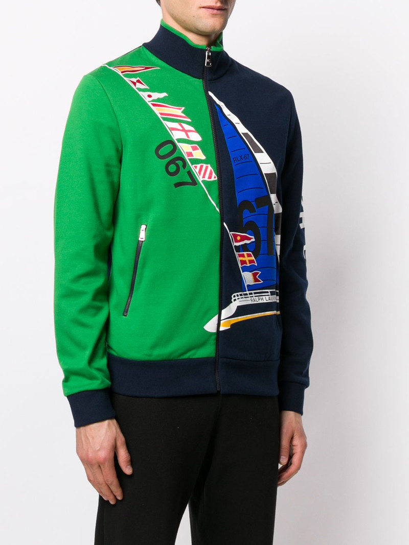 printed zipped jacket 3