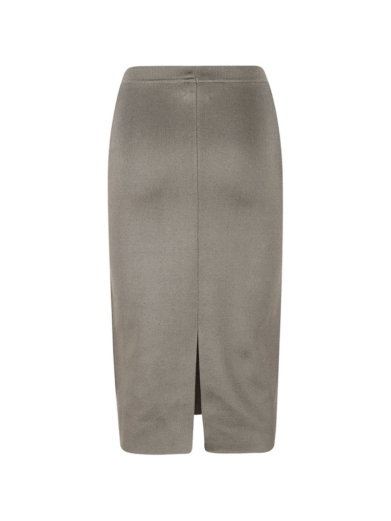 SA SU PHI fine-knit midi skirt outlook