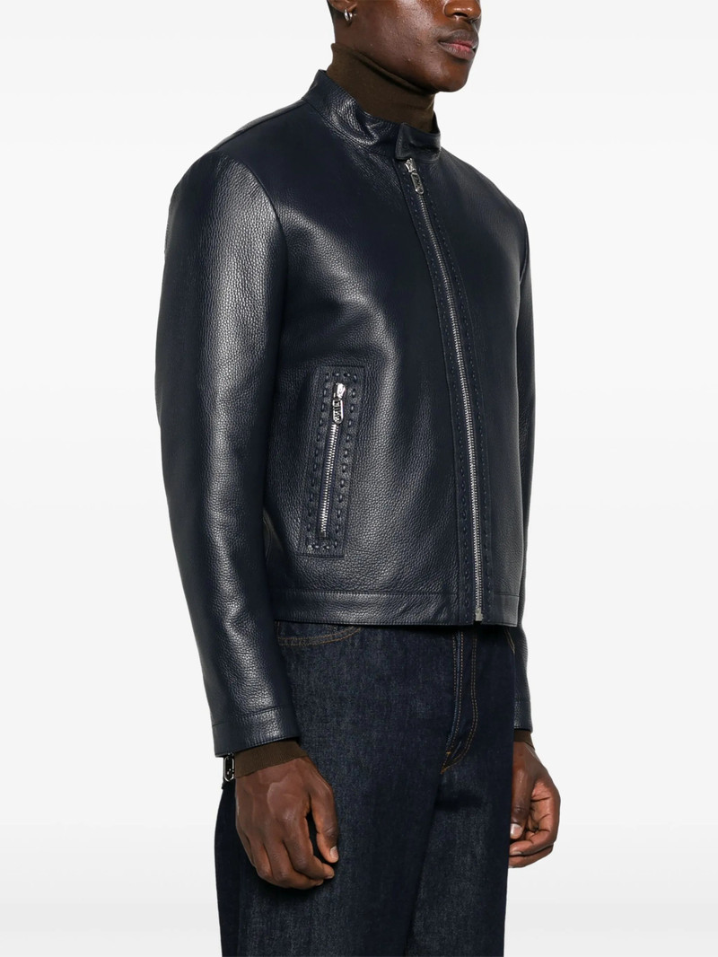 FENDI Selleria Leather Jacket outlook