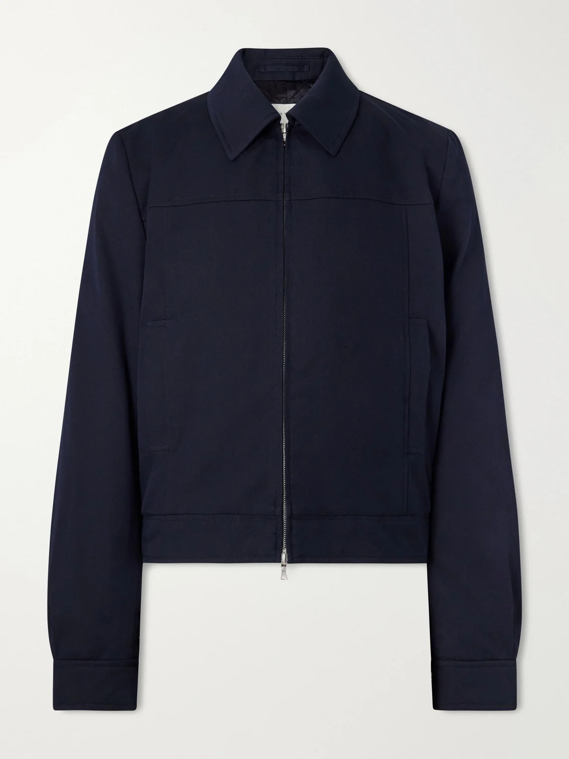 Padded Cotton and Wool-Blend Blouson Jacket - 1