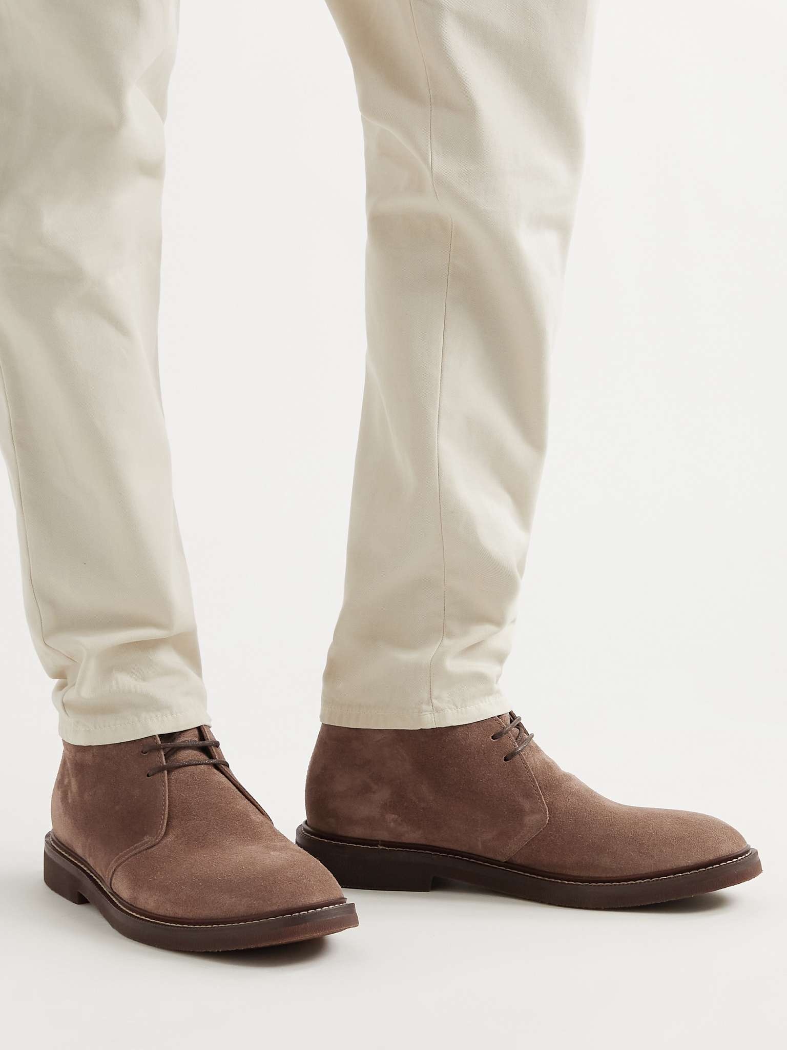 Suede Chukka Boots - 2