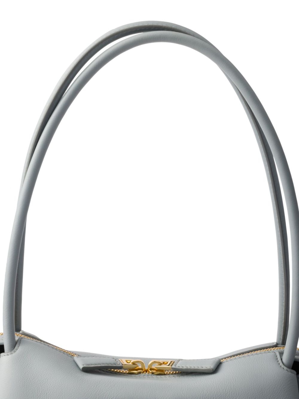 medium leather tote bag - 5