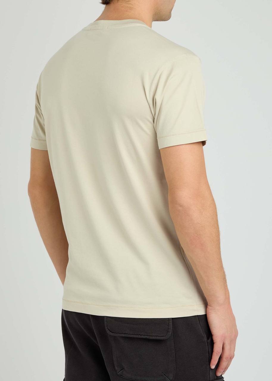 Stone Island Logo Cotton T-shirt - 3