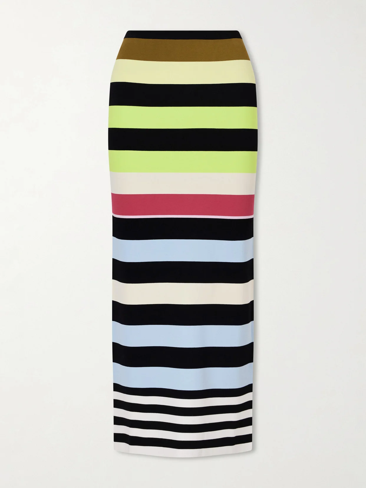 Striped Maxi Skirt - 1