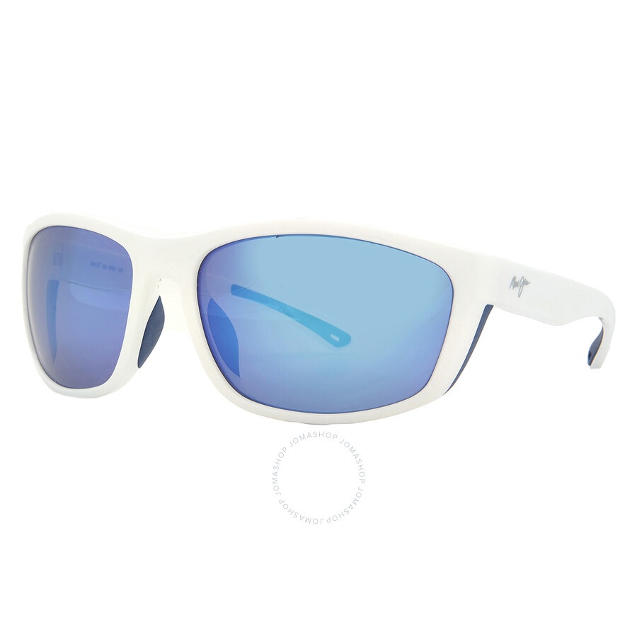 Maui Jim Nuu Landing Blue Hawaii Wrap Men's Sunglasses B869-05 62 - 2