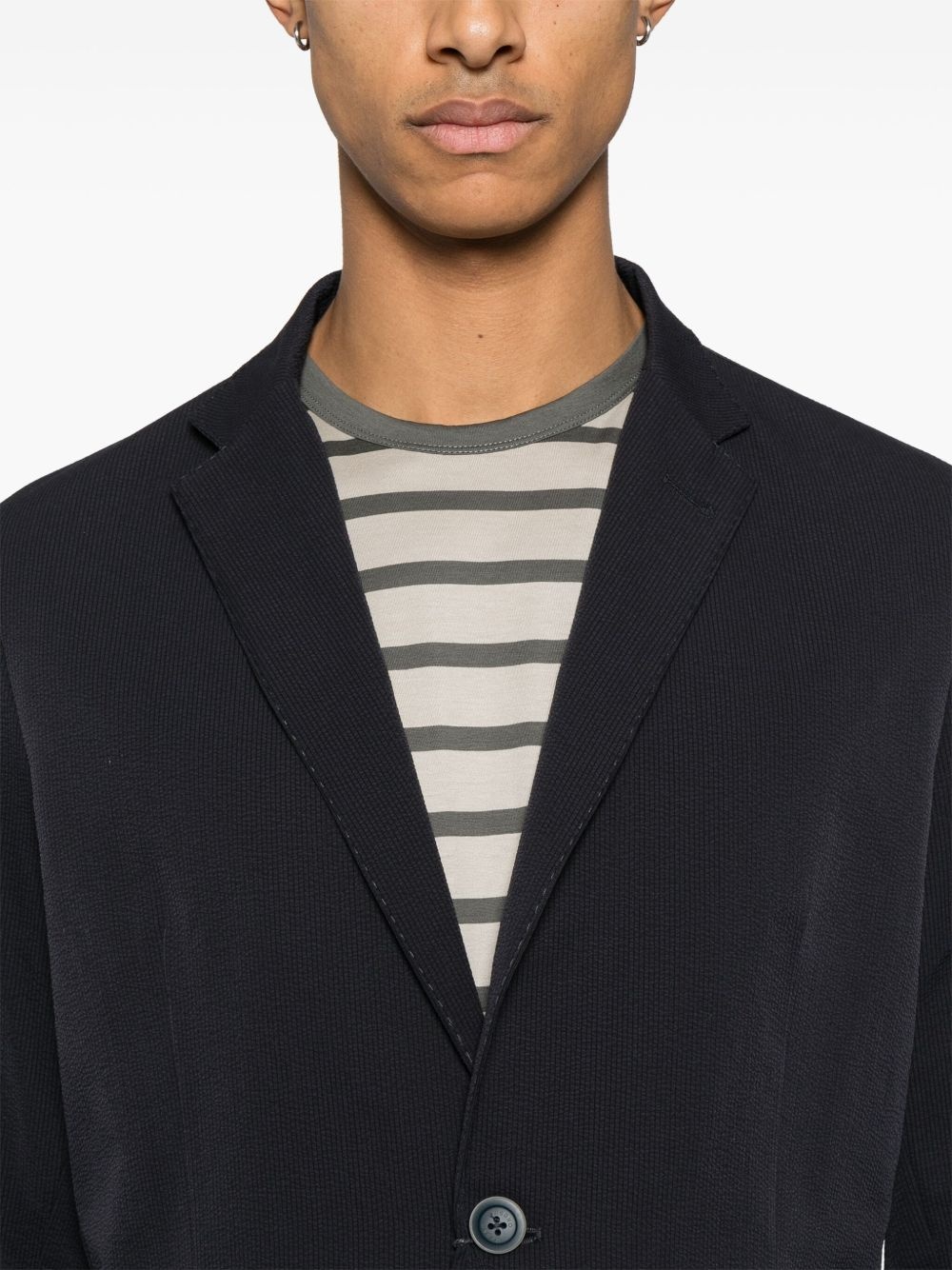 seersucker blazer - 5