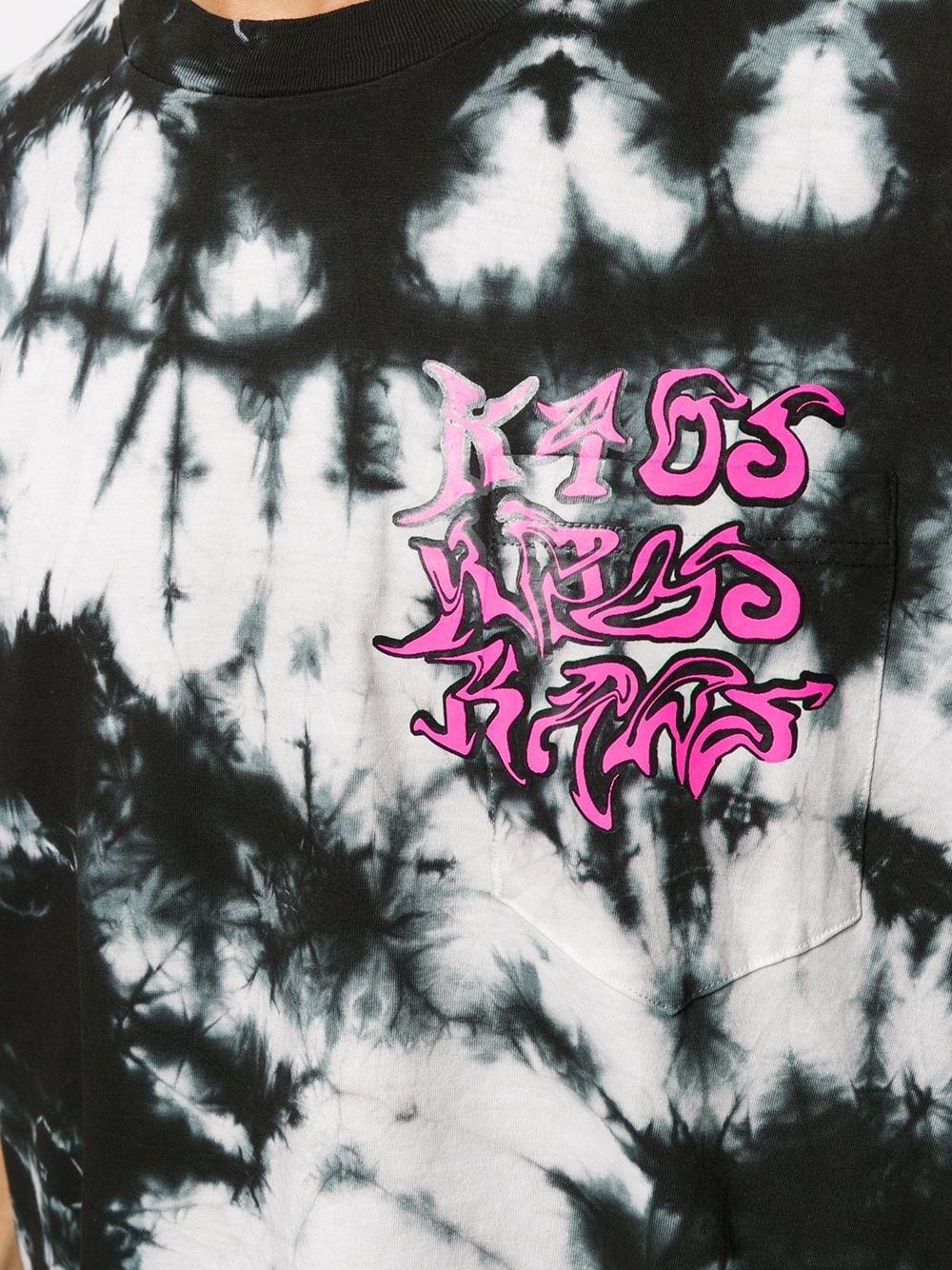 Kaos tie-dye print T-shirt - 5