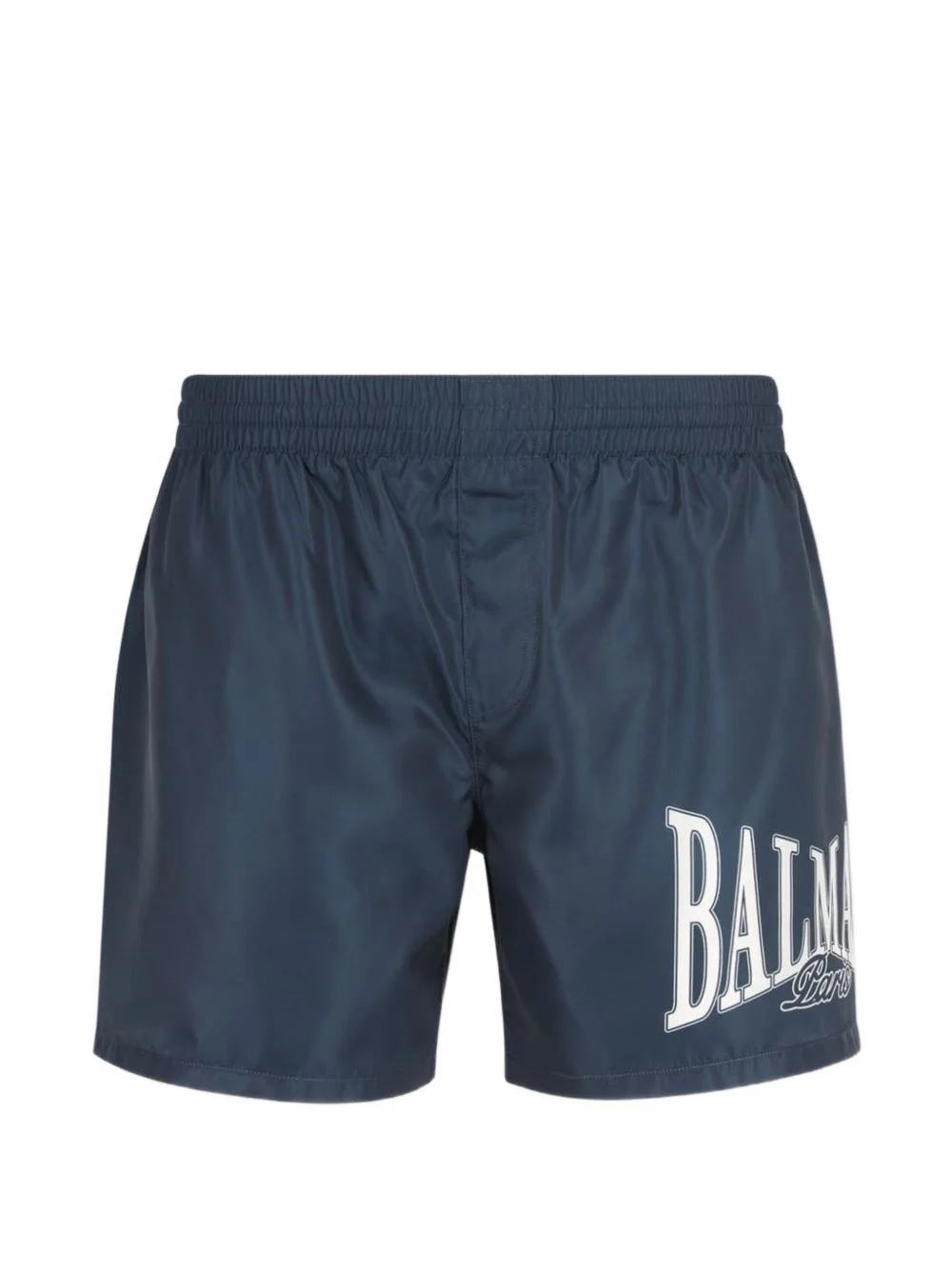 logo-print swim shorts - 1