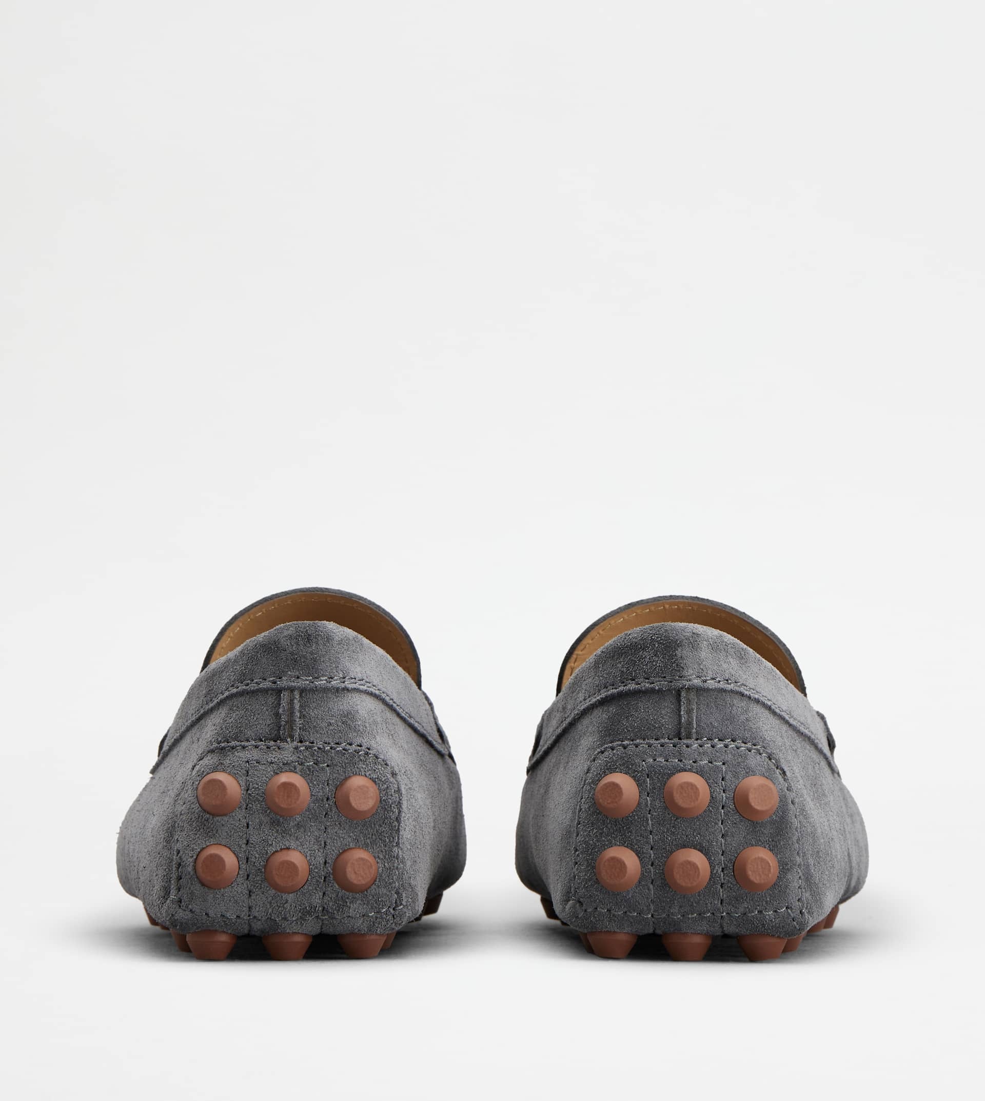 TOD'S GOMMINO BUBBLE IN SUEDE - GREY - 2
