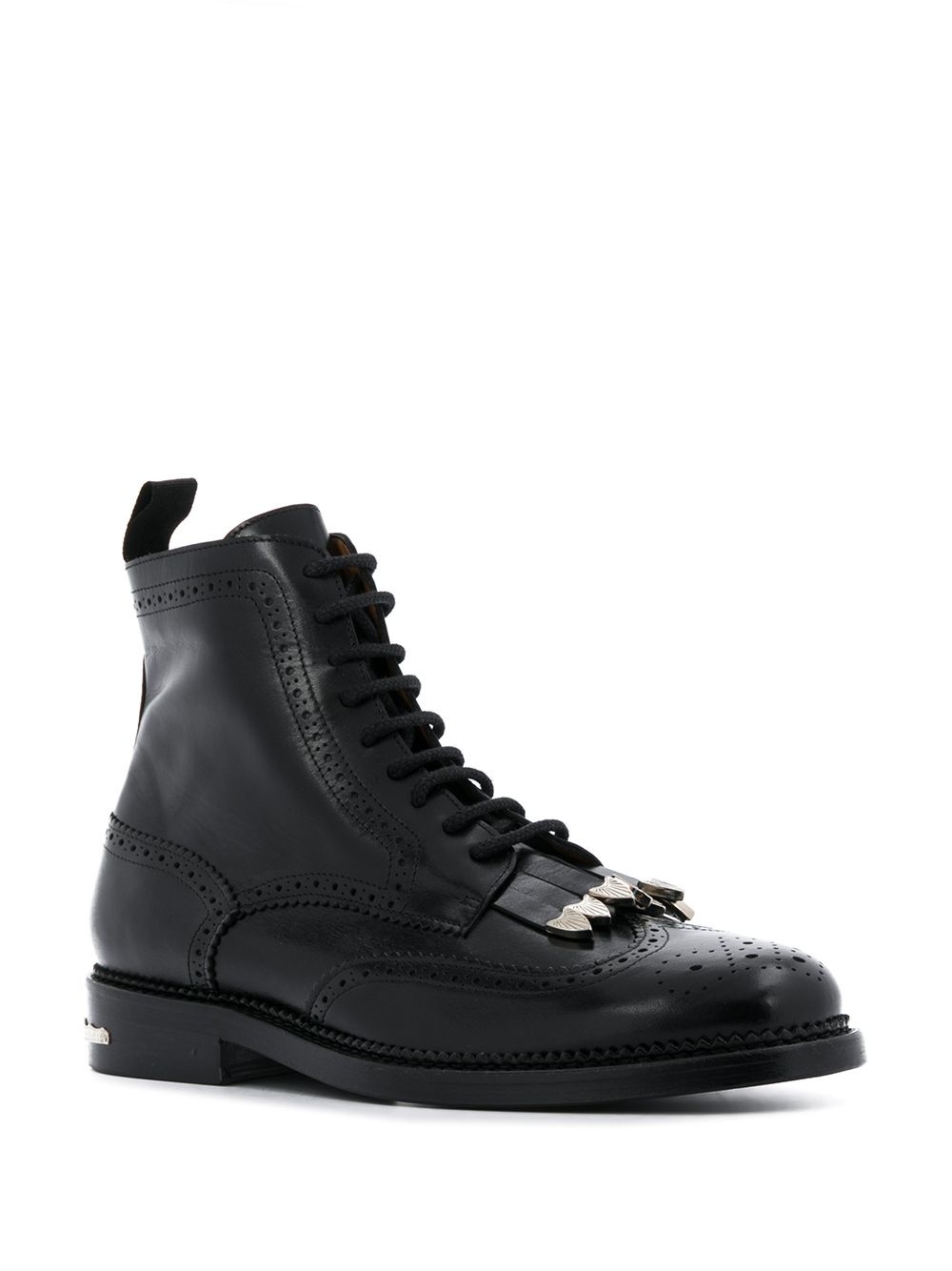 fringed ankle boots - 2