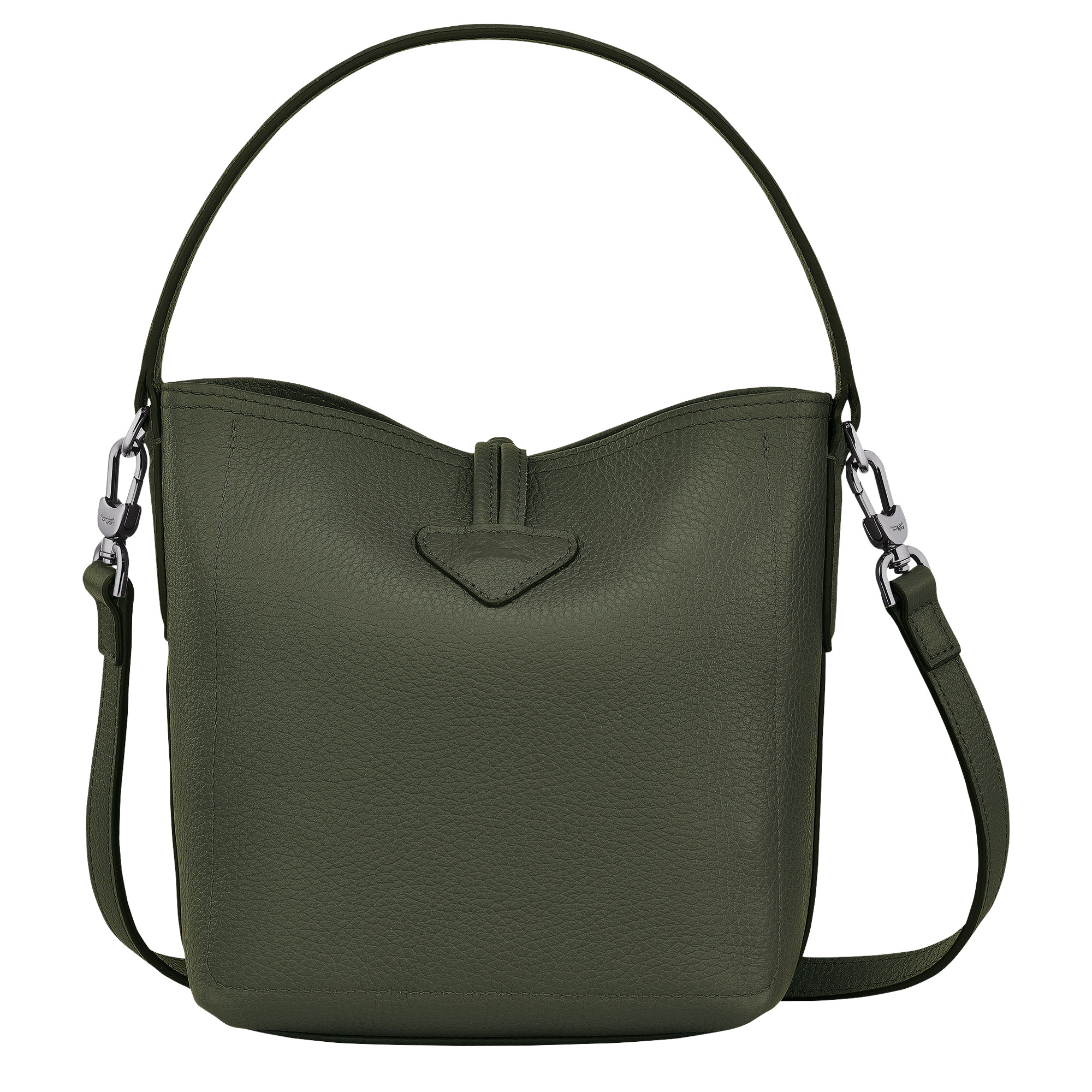 Roseau Essential XS Bucket bag Khaki - Leather - 4