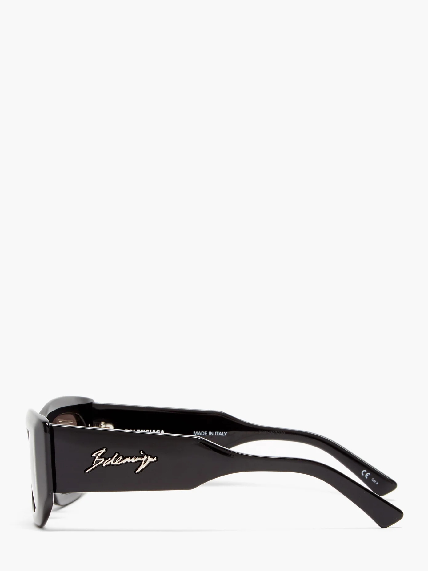 Rectangular acetate sunglasses - 4