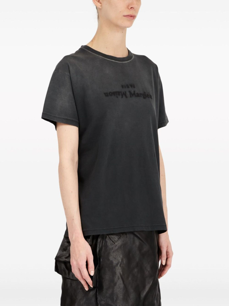 Reverse logo-print cotton T-shirt 3