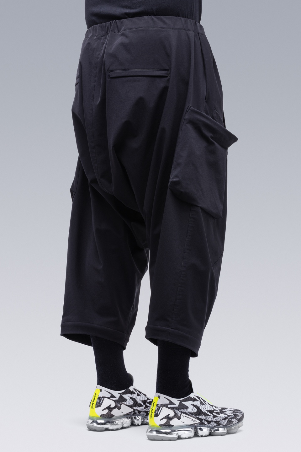 P30A-DS schoeller® Dryskin™ Ultrawide Drawcord Cargo Trouser Black - 53