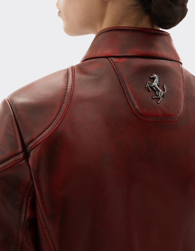 Reconditioned by Ferrari leather jacket for the 2026 Silverstone GP 5