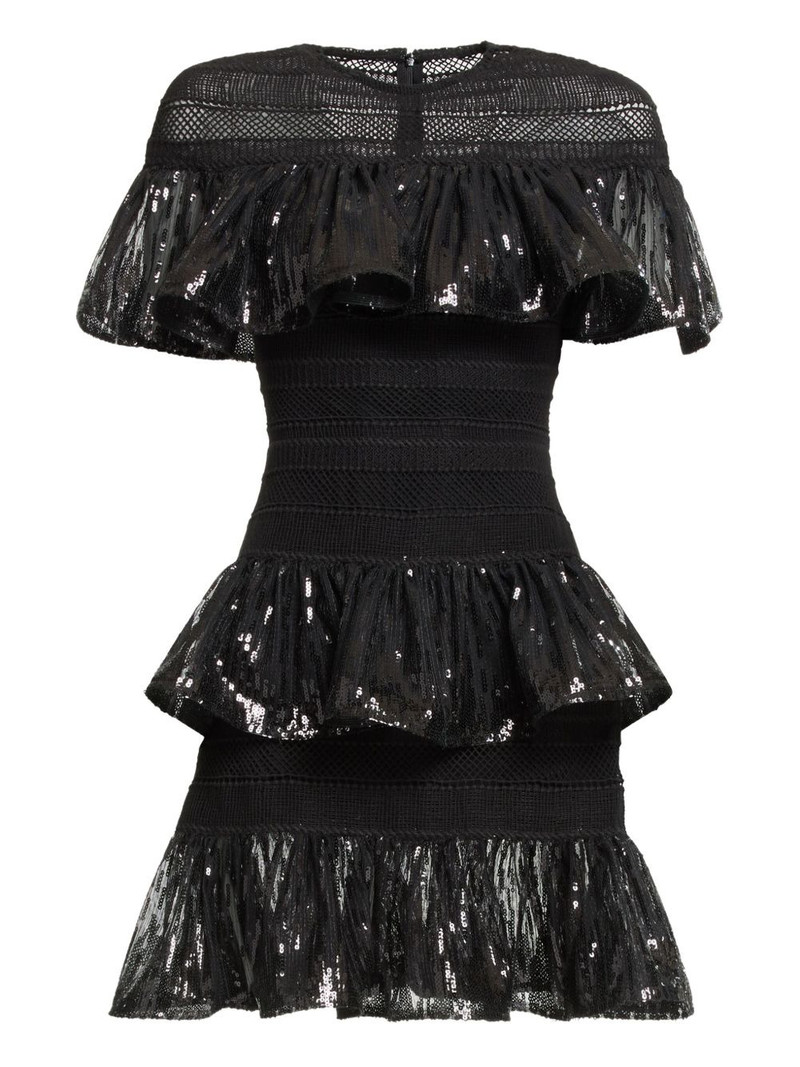 ruffled mini dress 1