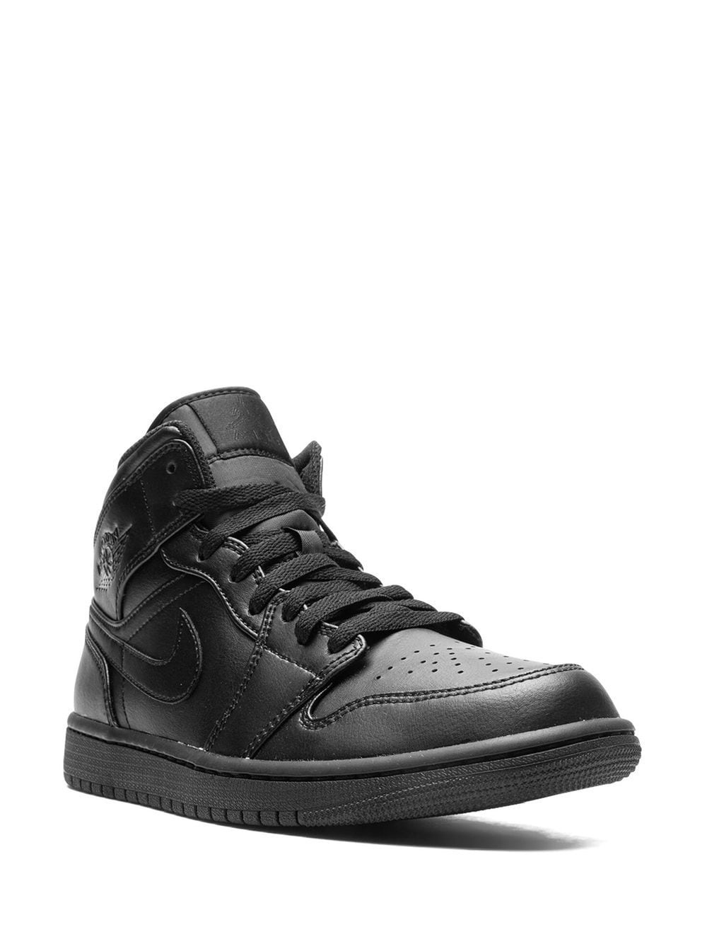 Air Jordan 1 Mid "Triple Black" sneakers - 2