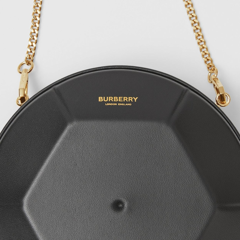 Burberry Lambskin Paillette Clutch with Detachable Chain Strap outlook