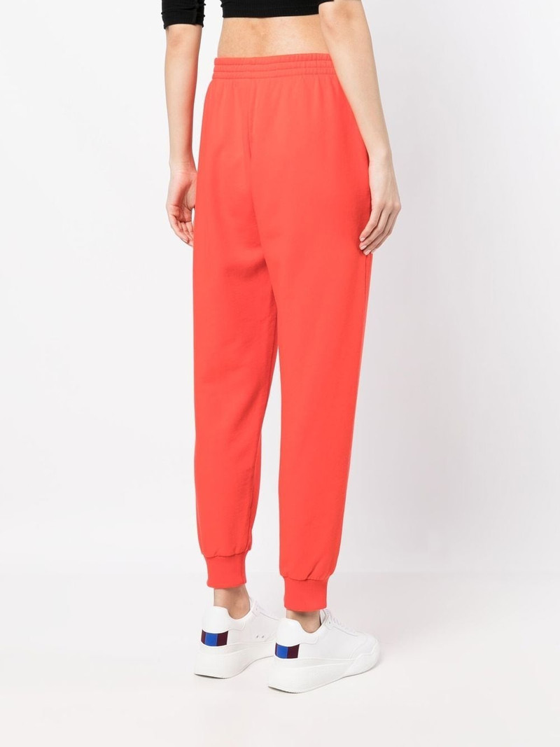 graphic-print tapered track pants 4