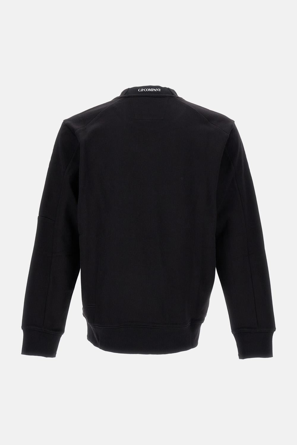 SWEATSHIRTS CREW NECK IN DIAGONAL RAISED FLEECE - 3