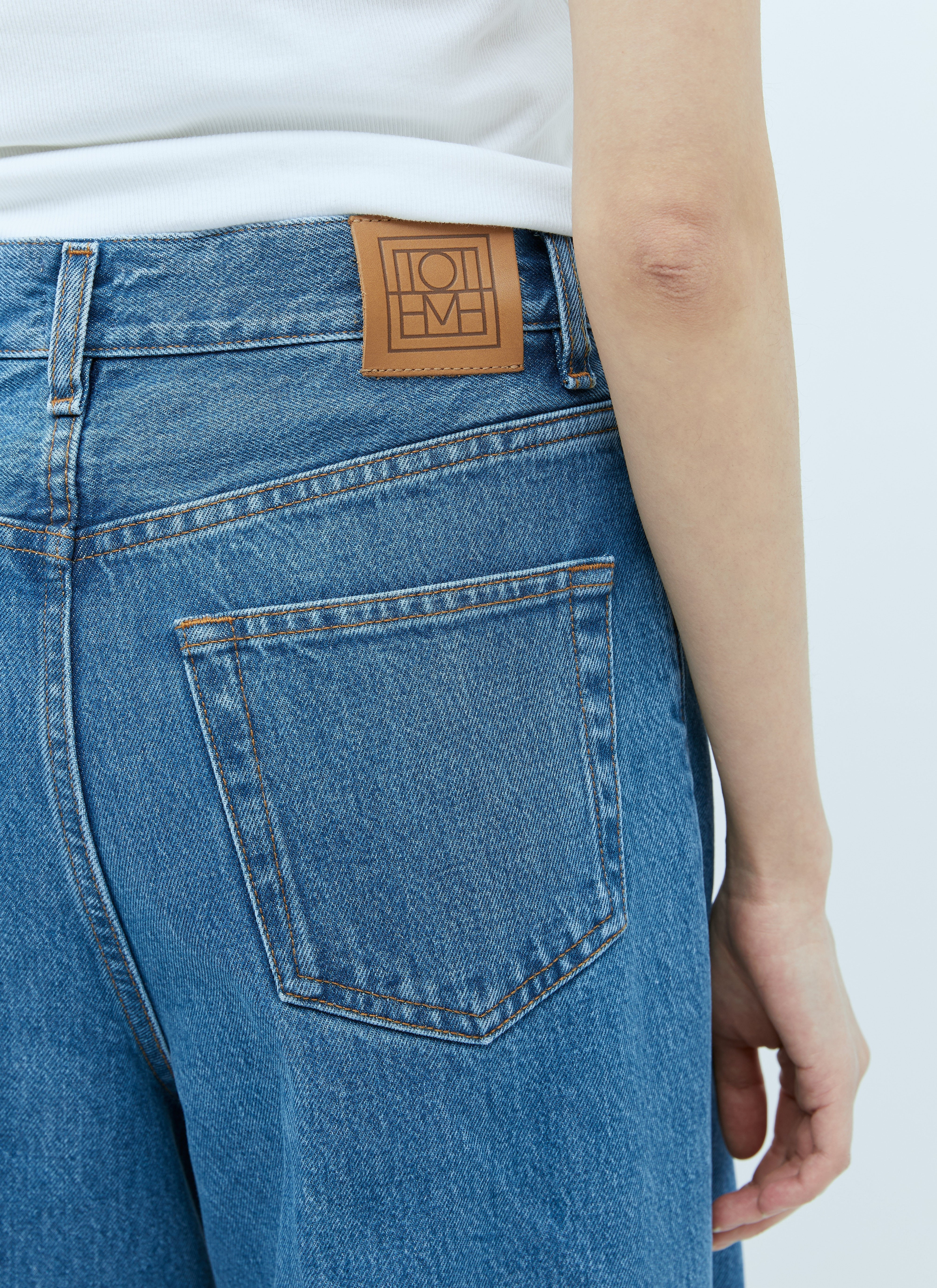 Toteme Women Wide Leg Denim - 2