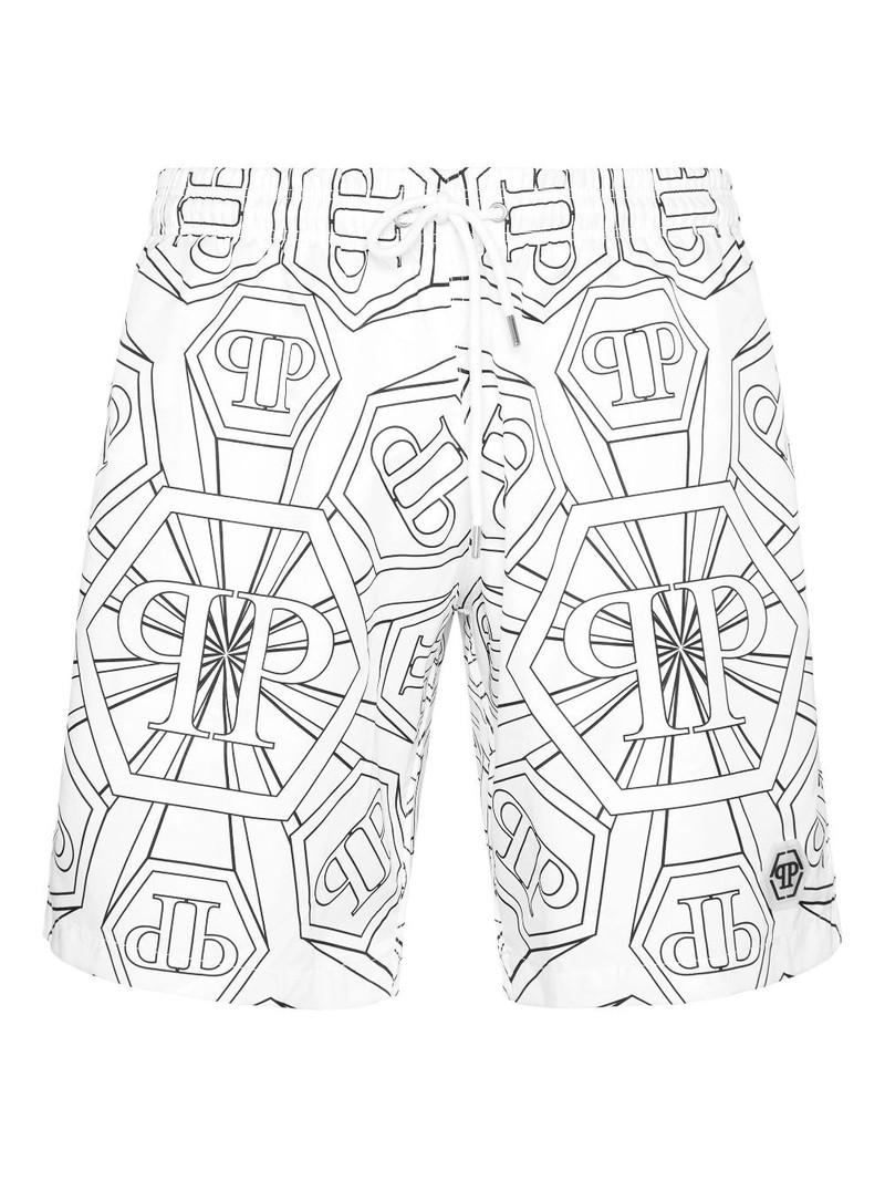 monogram swim shorts 1
