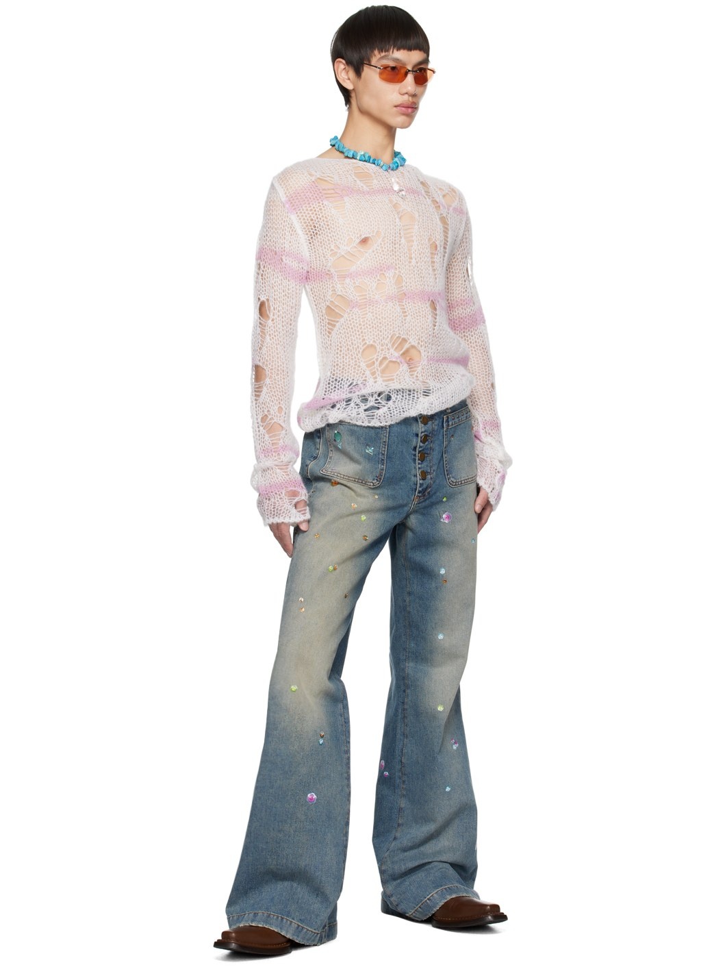 Off-White Laddered Sweater - 4