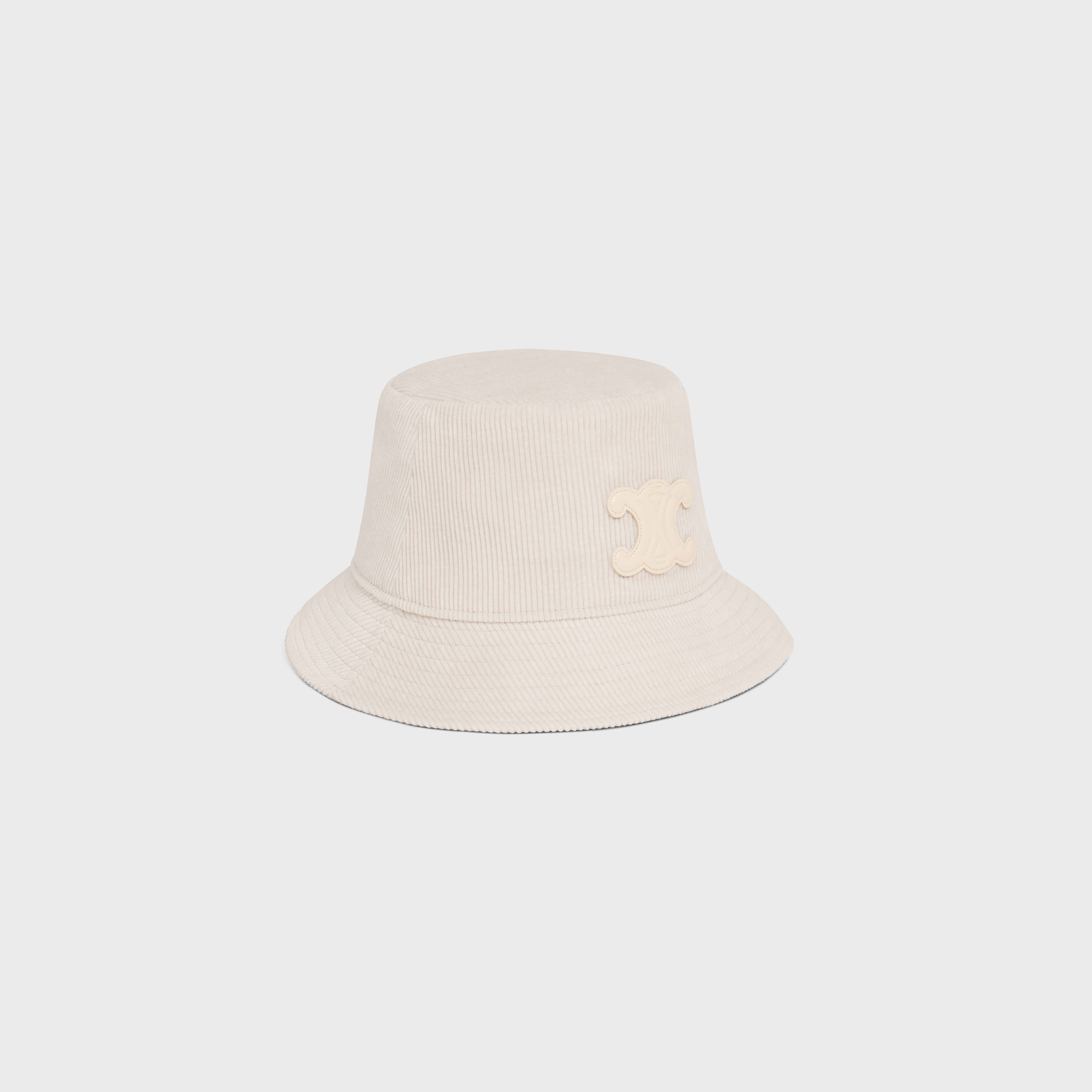 triomphe bucket hat in corduroy - 2