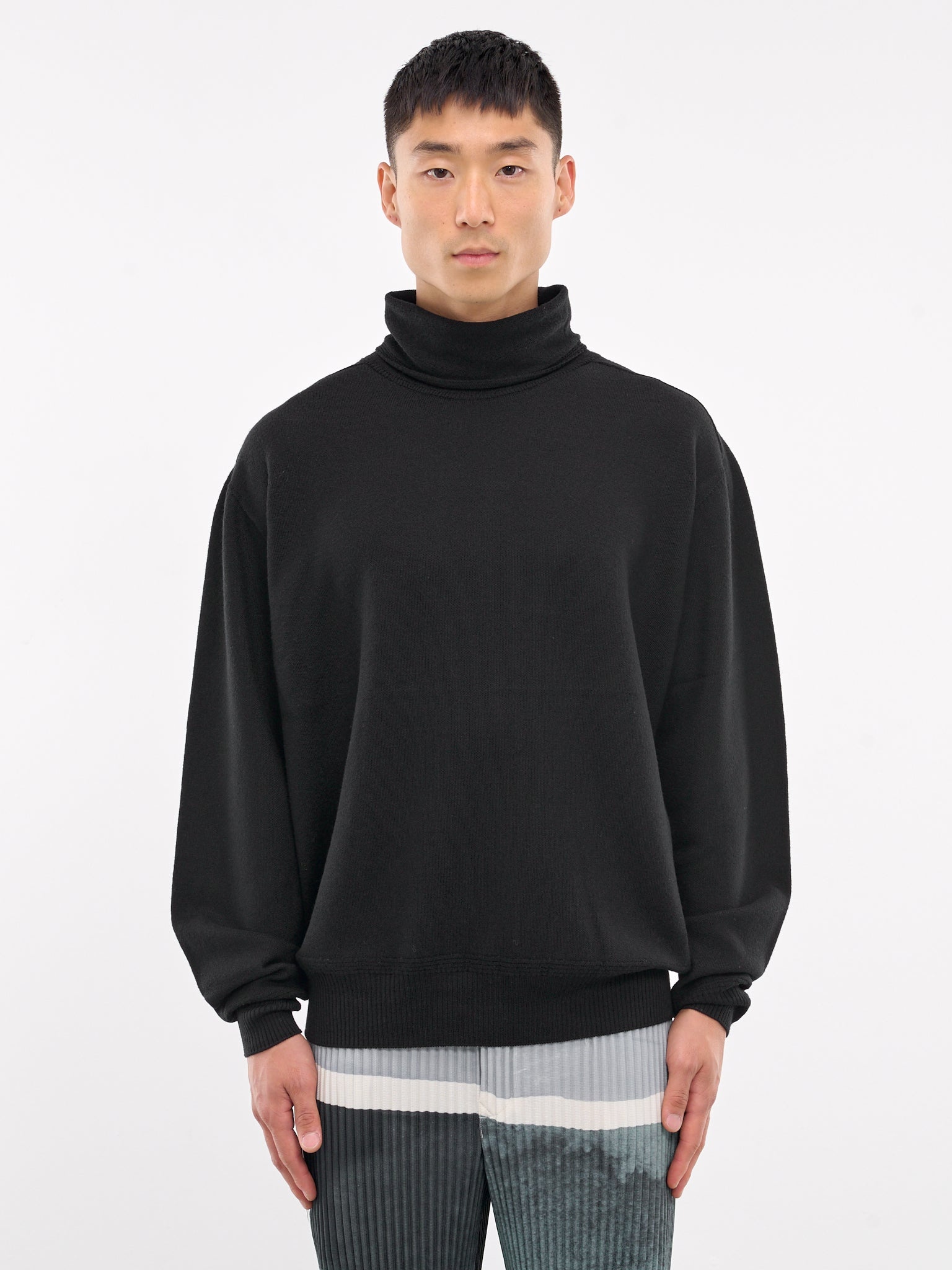 Smooth Wool Sweater - 1