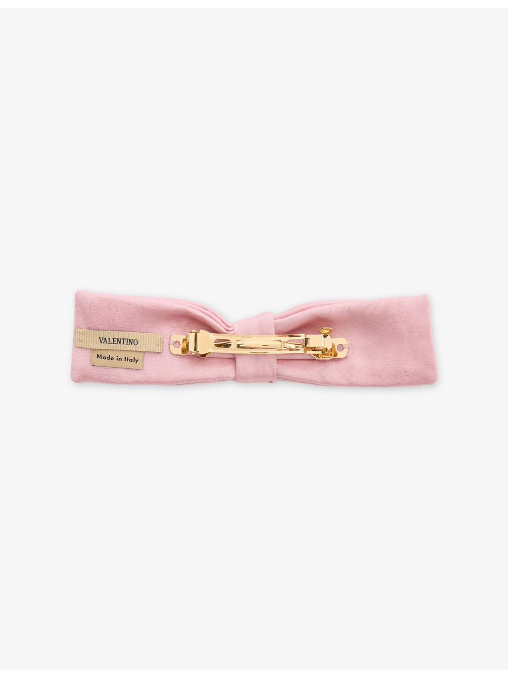Bow Silk And Cotton Hair Clip - 3