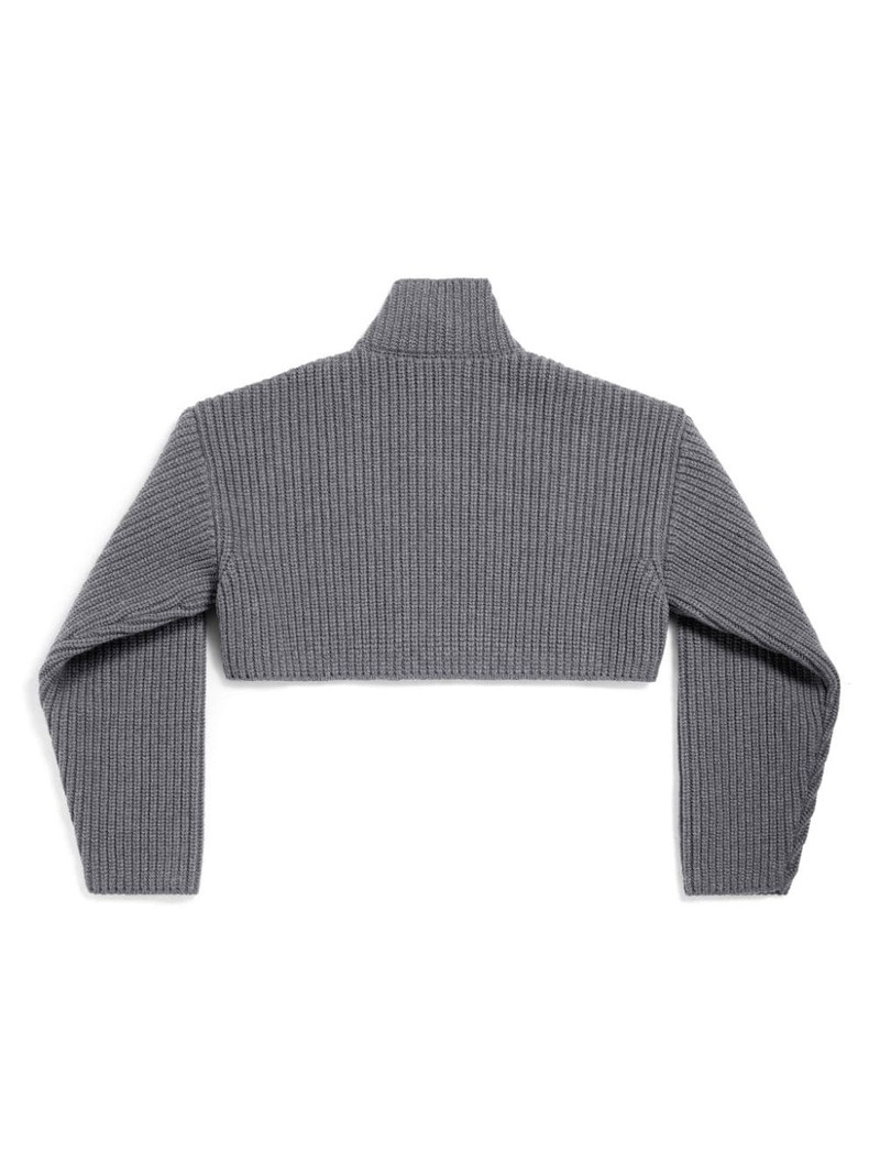high-neck virgin wool jumper 6