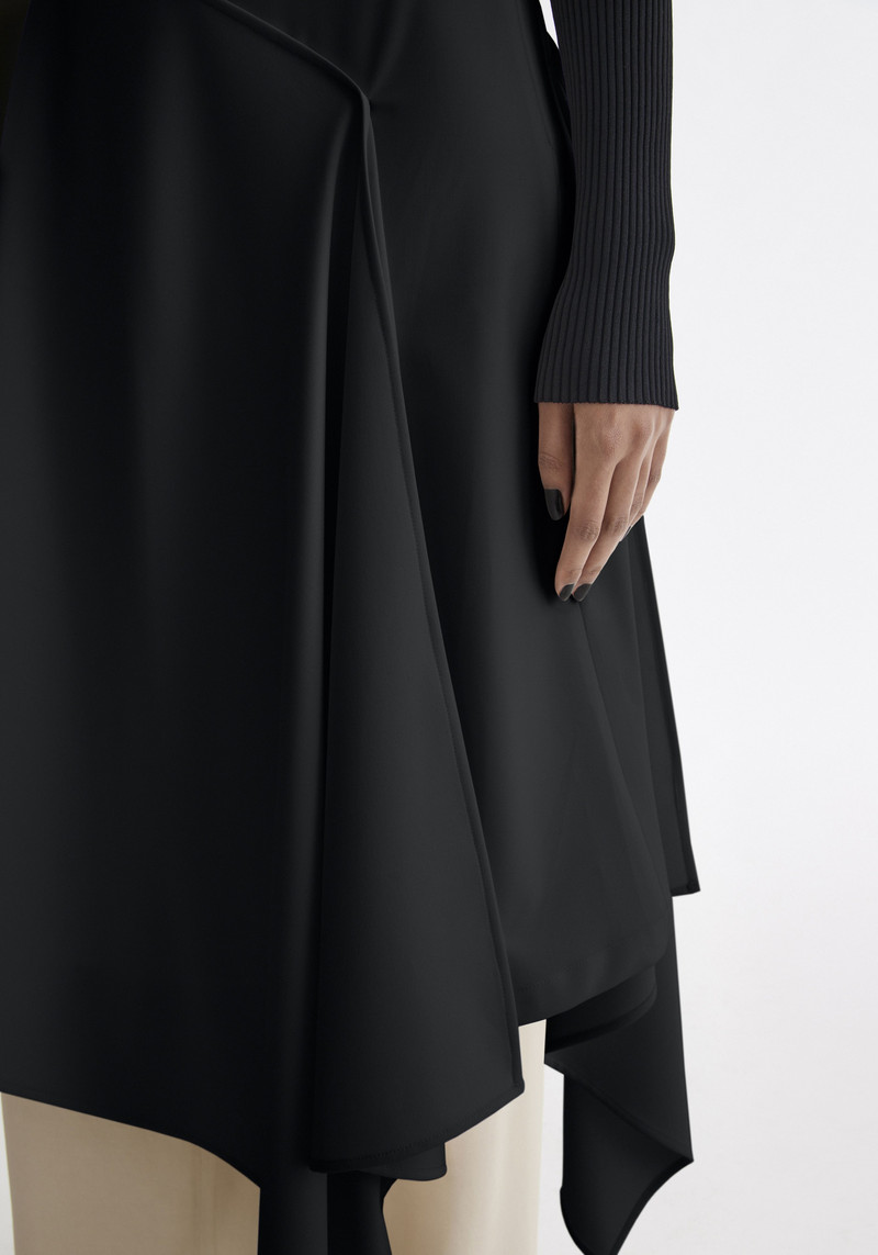 MELLOW Asymmetrical maxi skirt 5
