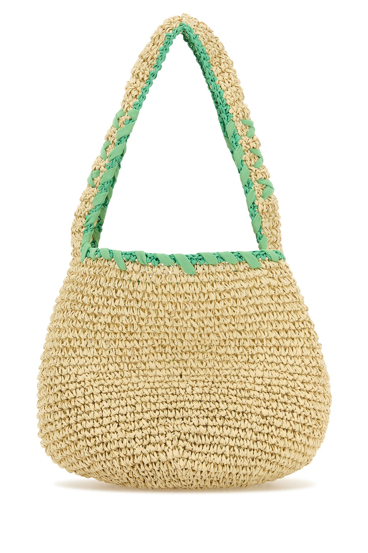 Raffia small Nassa shoulder bag - 3