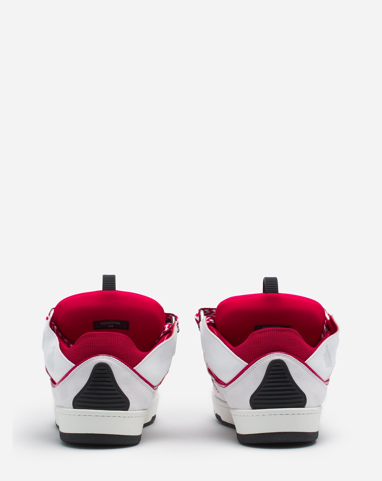 LEATHER CURB SNEAKERS - 4