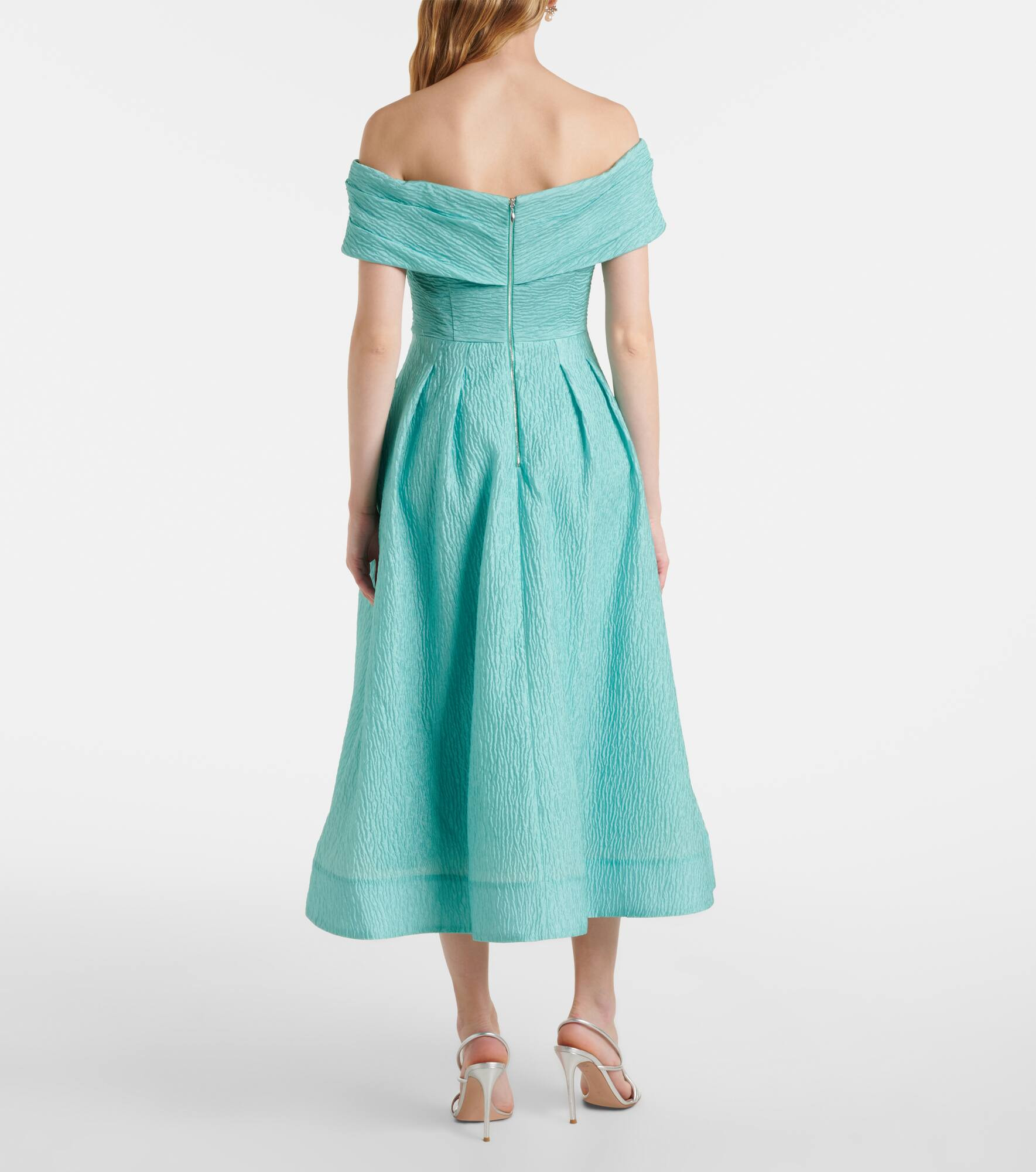 Adalyn off-shoulder midi dress - 3