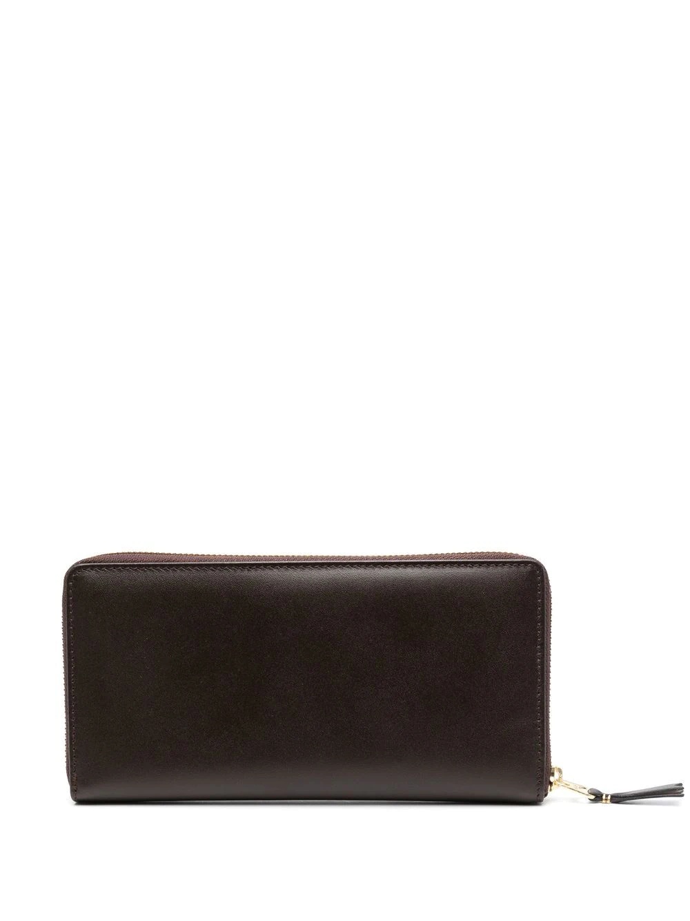 zip-up calf leather cardholder - 2