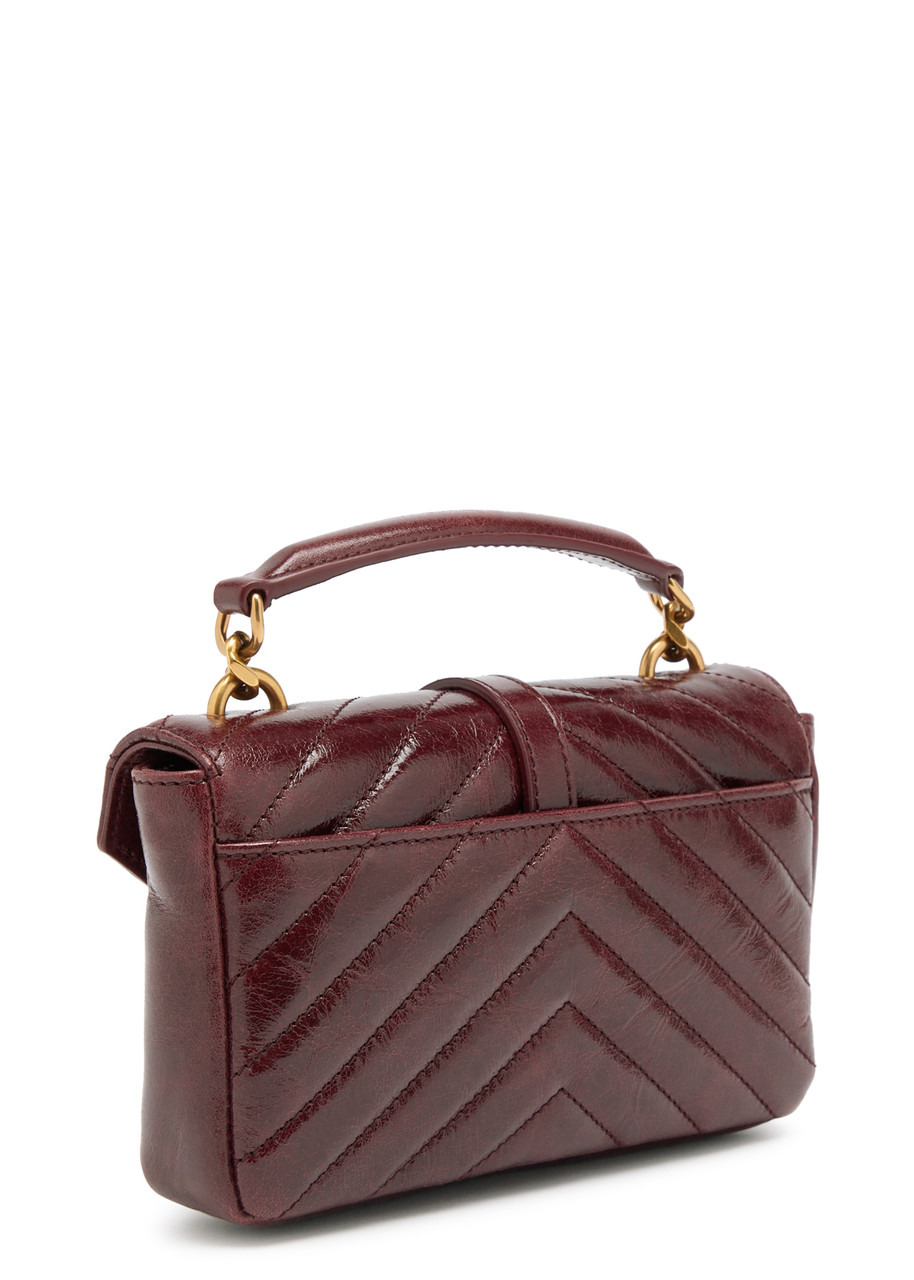 Saint Laurent College Mini Patent Leather Cross-body bag - 2