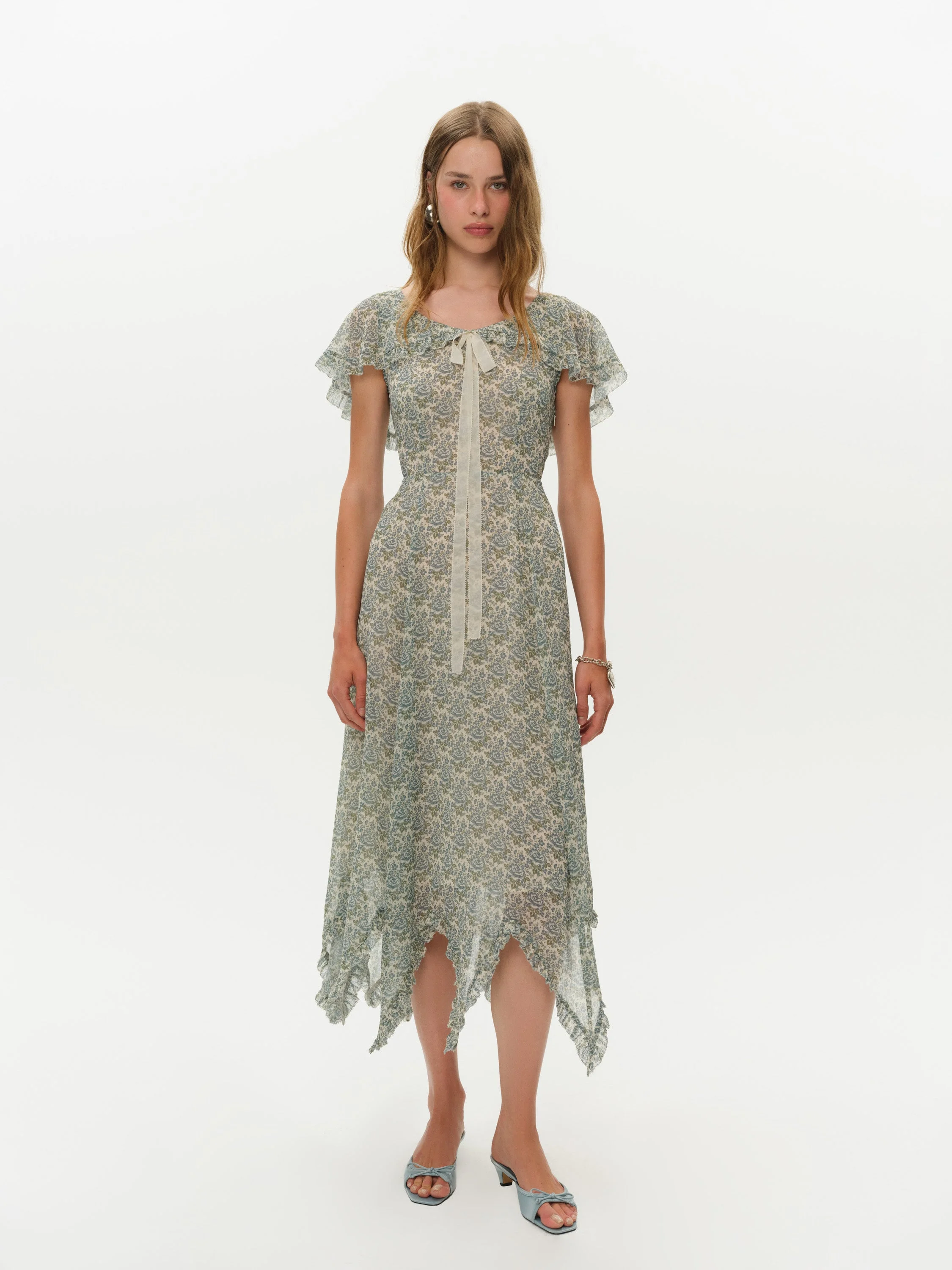 Primrose Posey Midi Dress - 1