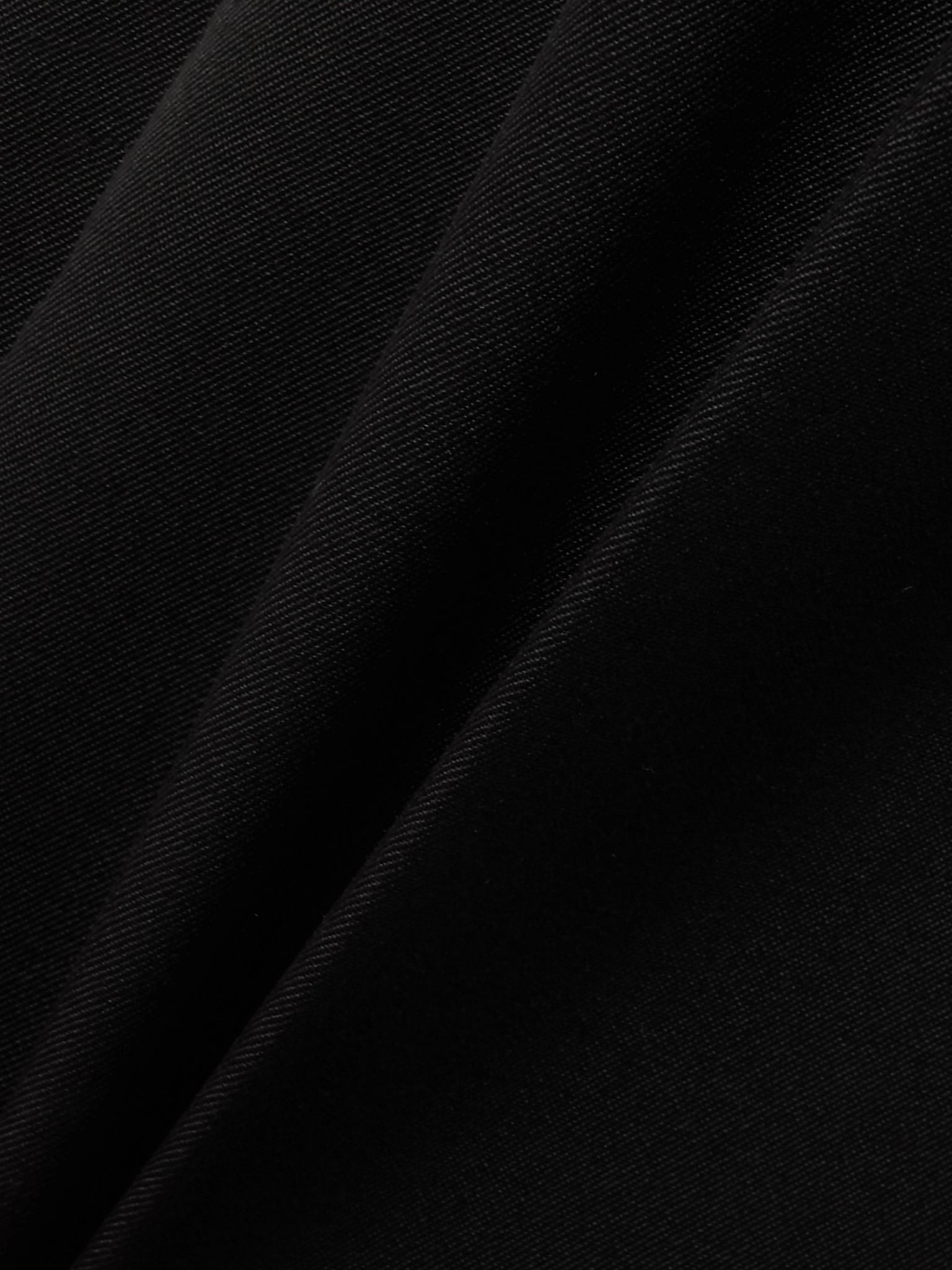 Wool-twill flared pants Black - 4